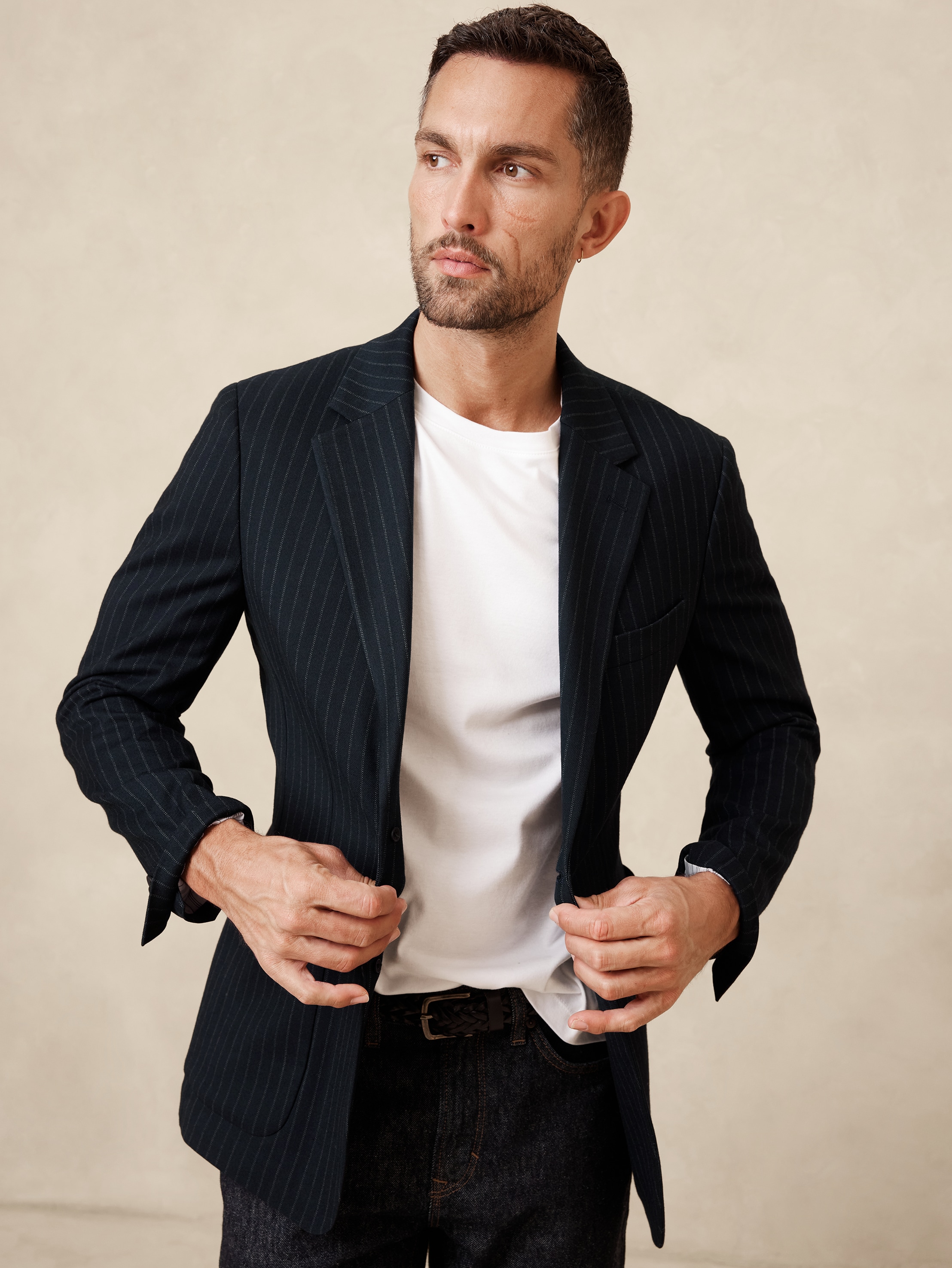 BANANA REPUBLIC ネイビー ジャケット XS BANANA REPUBLIC ジャケット テーラードジャケット FACTORY