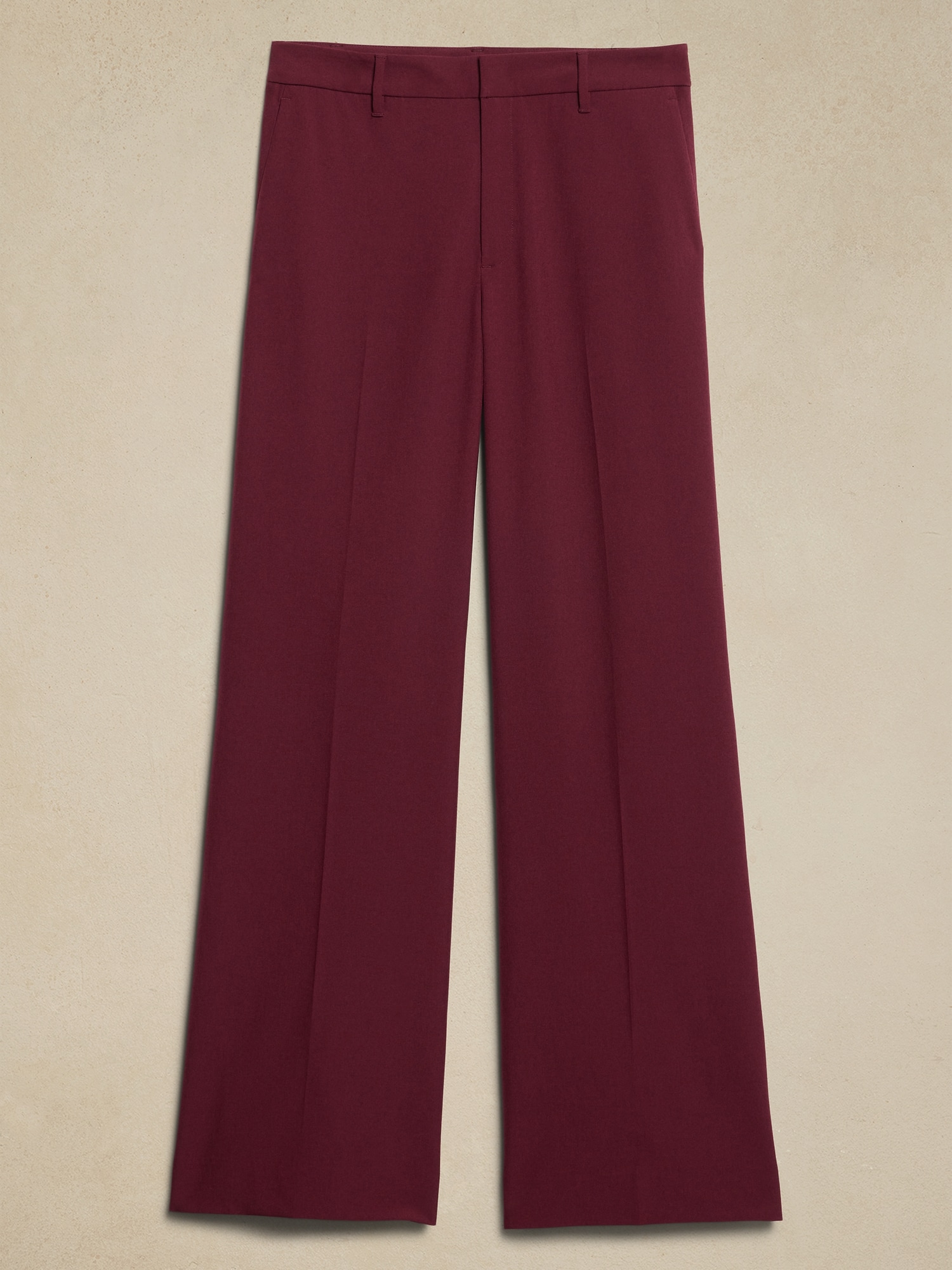 Sculpted Wide-Leg Trouser