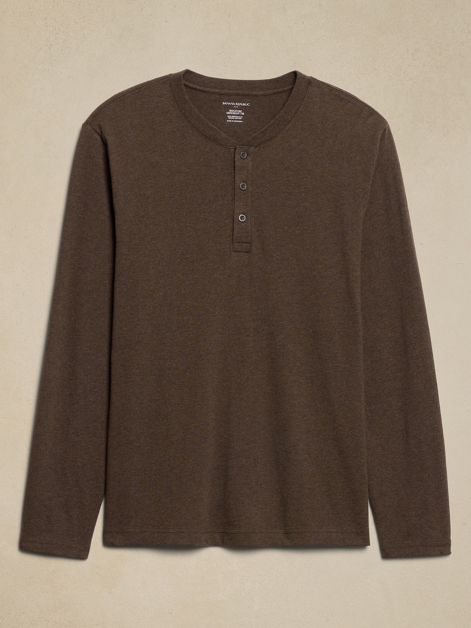 Midweight Henley T-Shirt