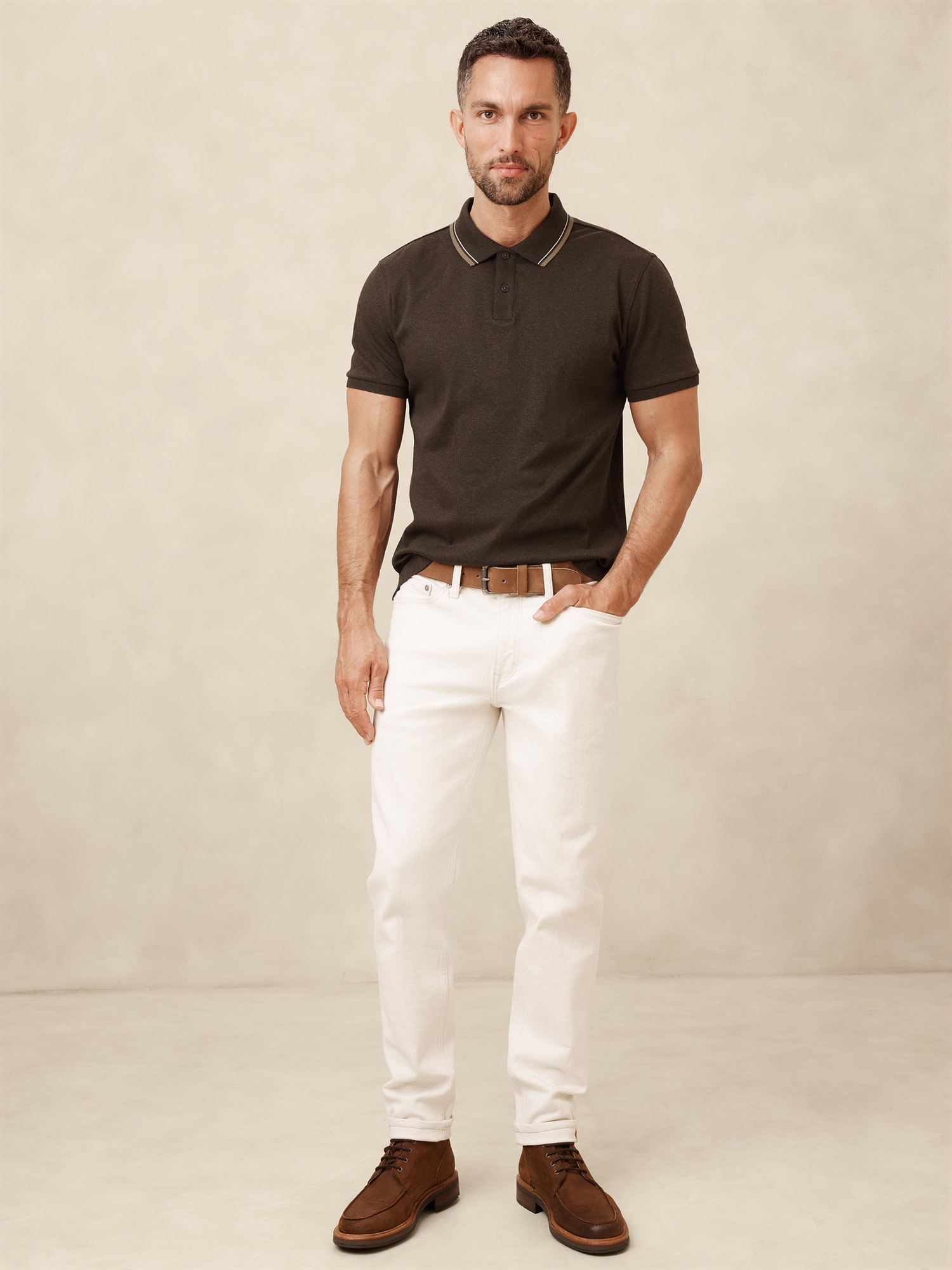 Slim Luxe Touch Polo