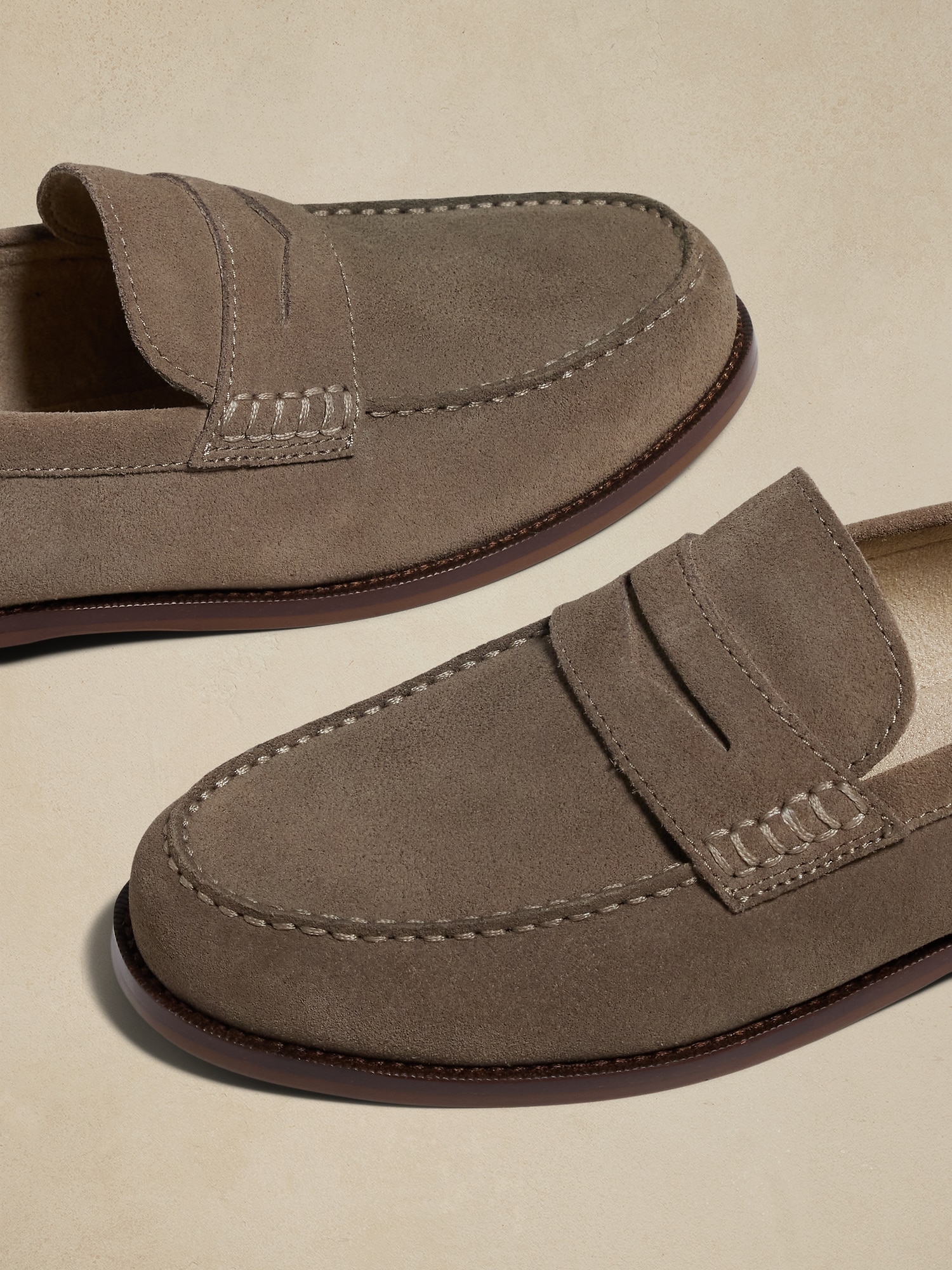 Classic Suede Penny Loafer