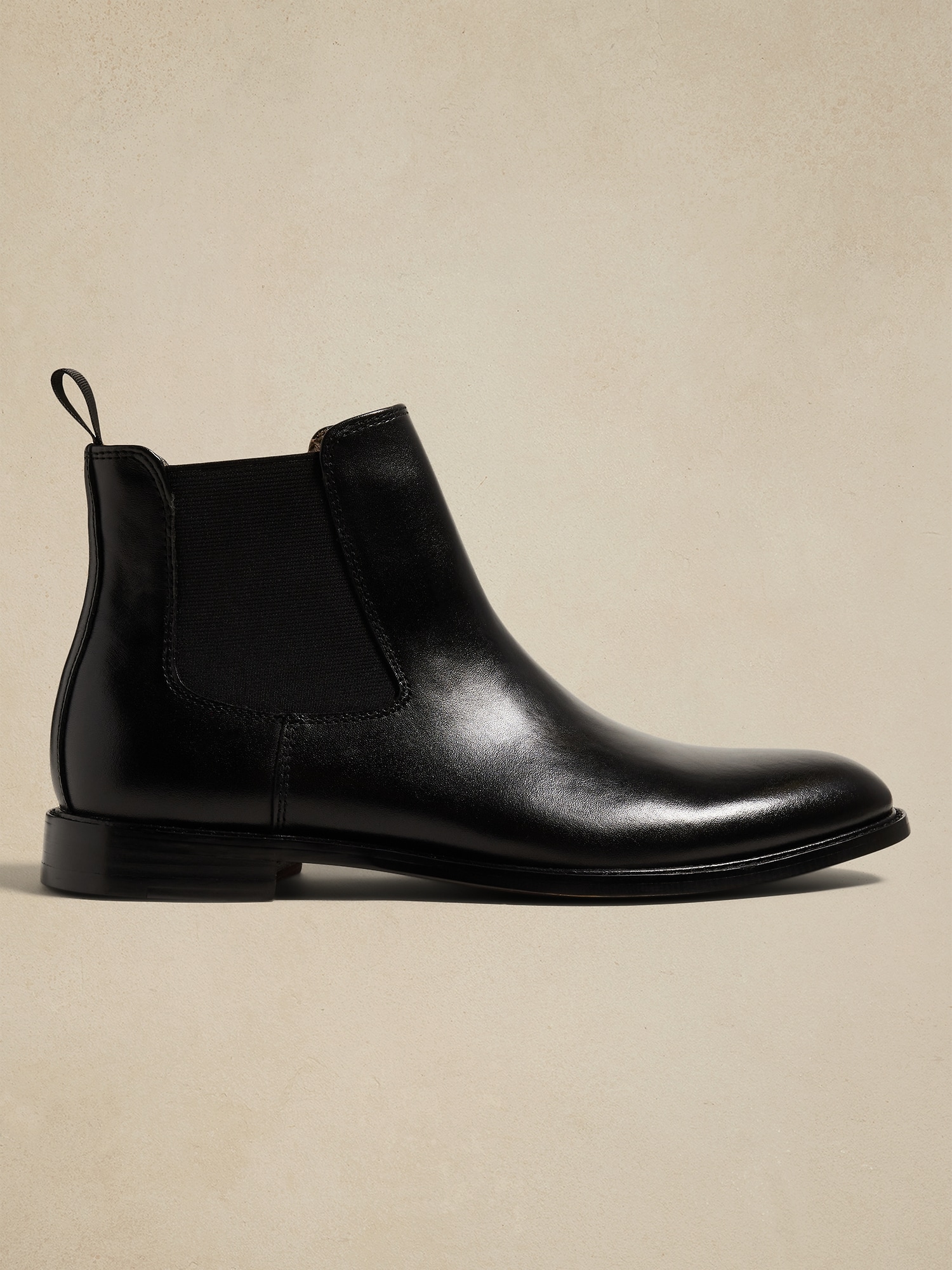 Chelsea Boots With Low Heel Gap