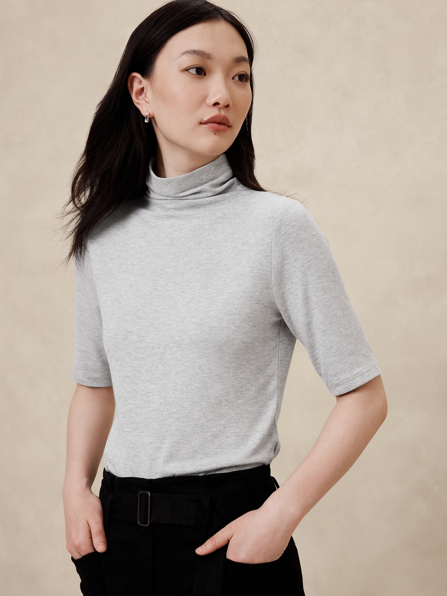 Soft Luxe Turtleneck Top