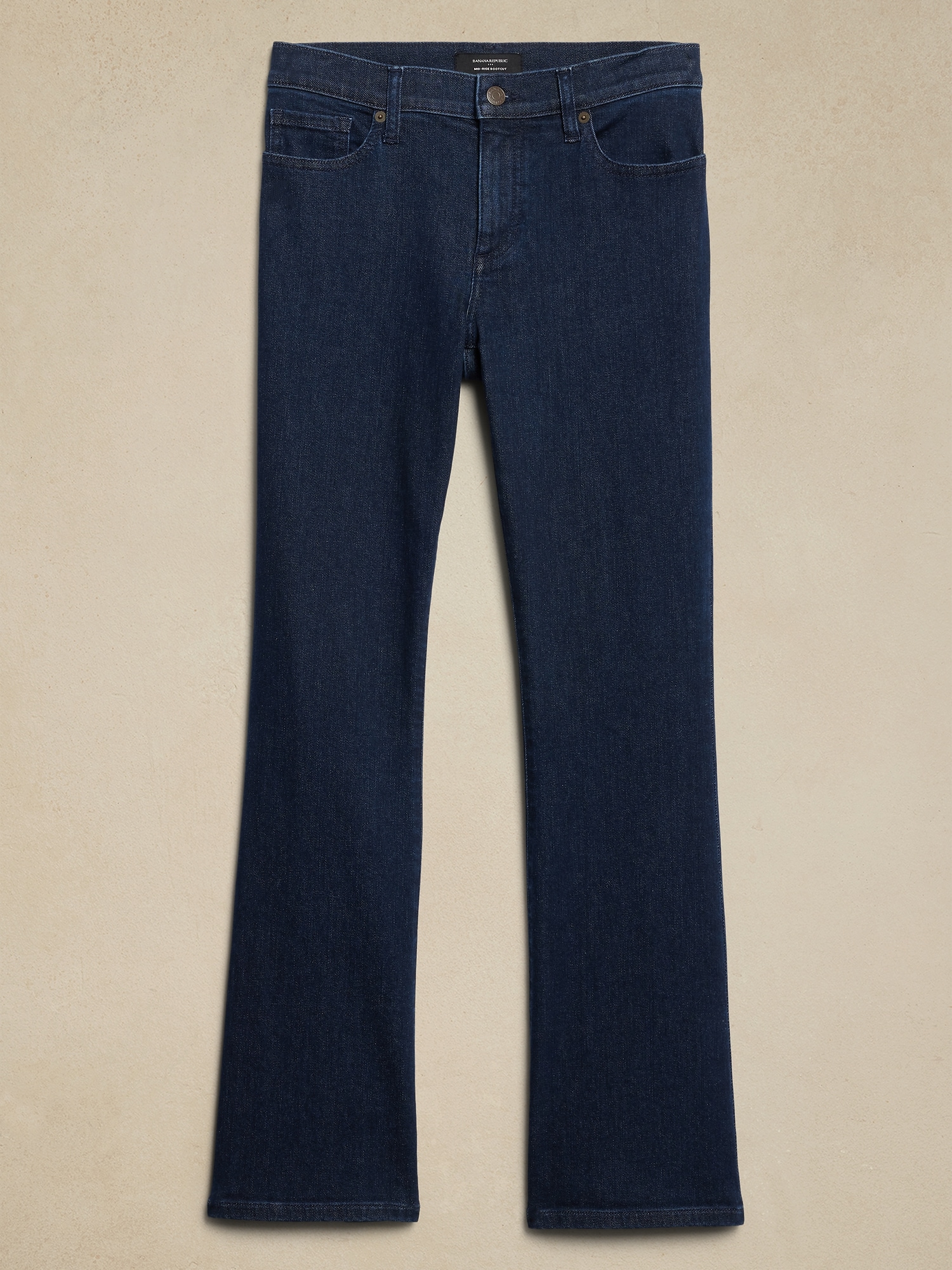 Mid-Rise Bootcut Jean