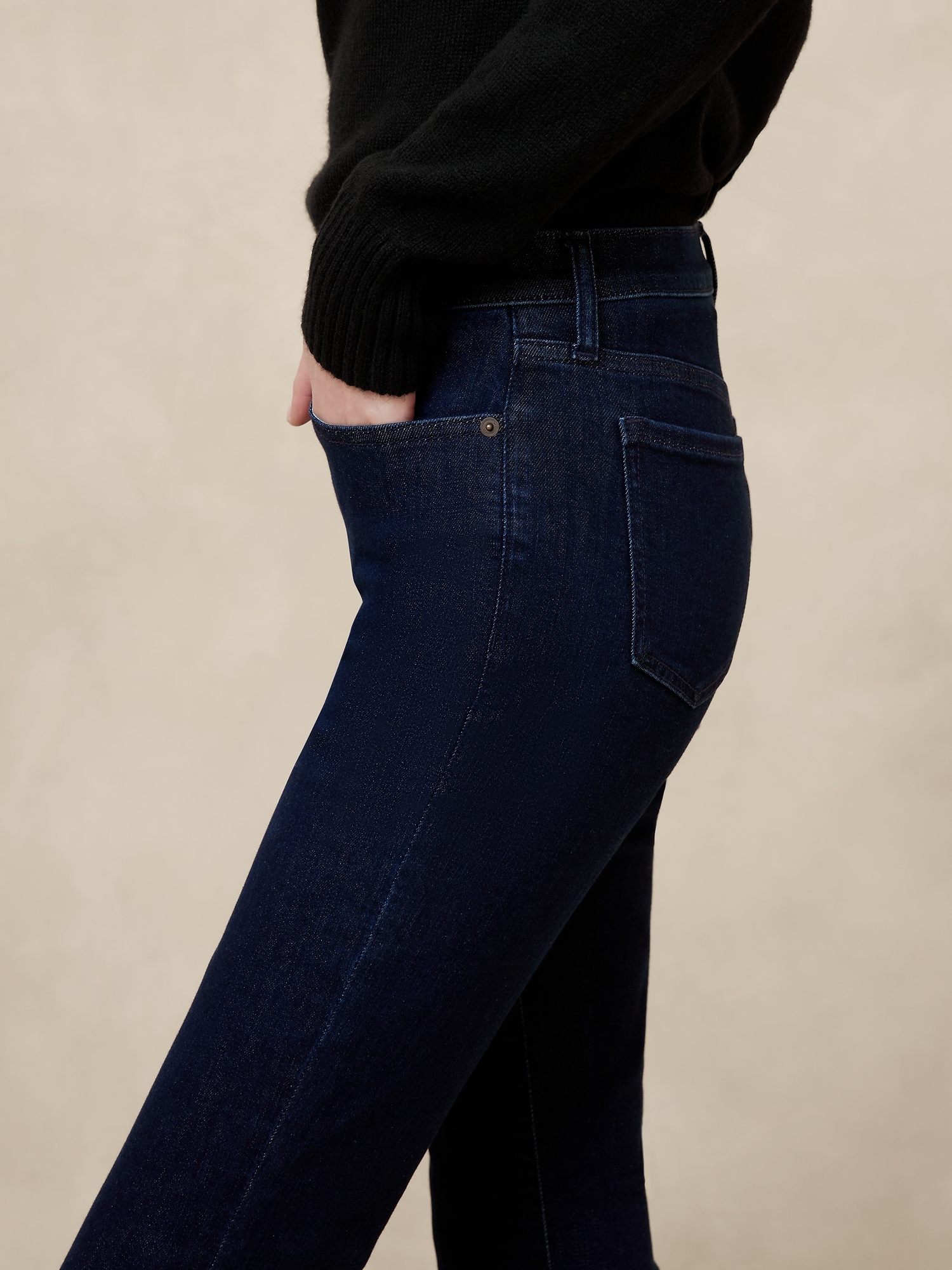 Mid-Rise Bootcut Jean