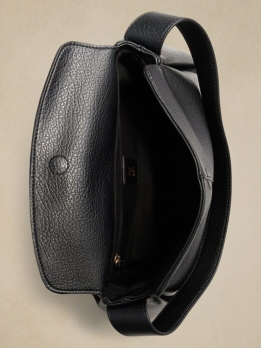 Vegan Leather Shoulder Bag | Banana Republic Factory