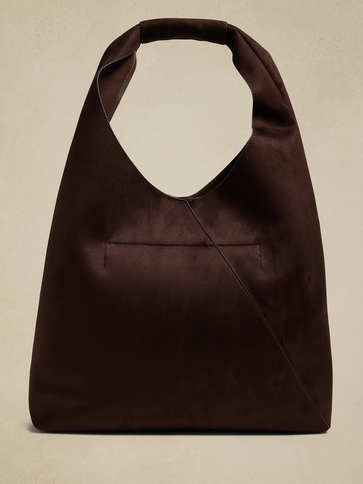 Vegan Leather Slouchy Tote