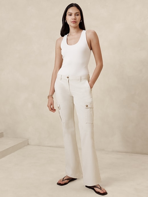 パンツ CLANE / CENTER PRESS BOOTCUT PANTS CLANE（クラネ）の「CLANE CENTER PRESS BOOTCUT PANTS（その他