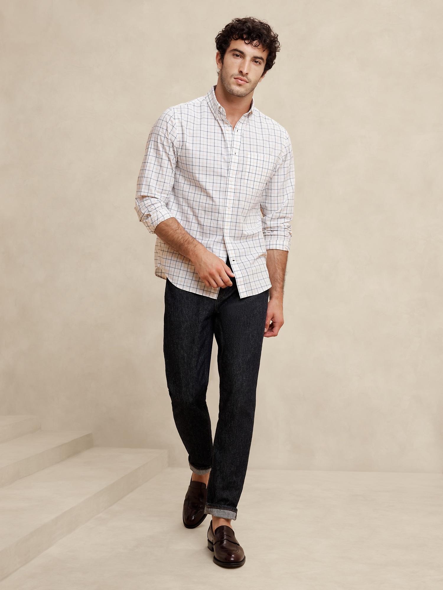 Slim Cotton Shirt