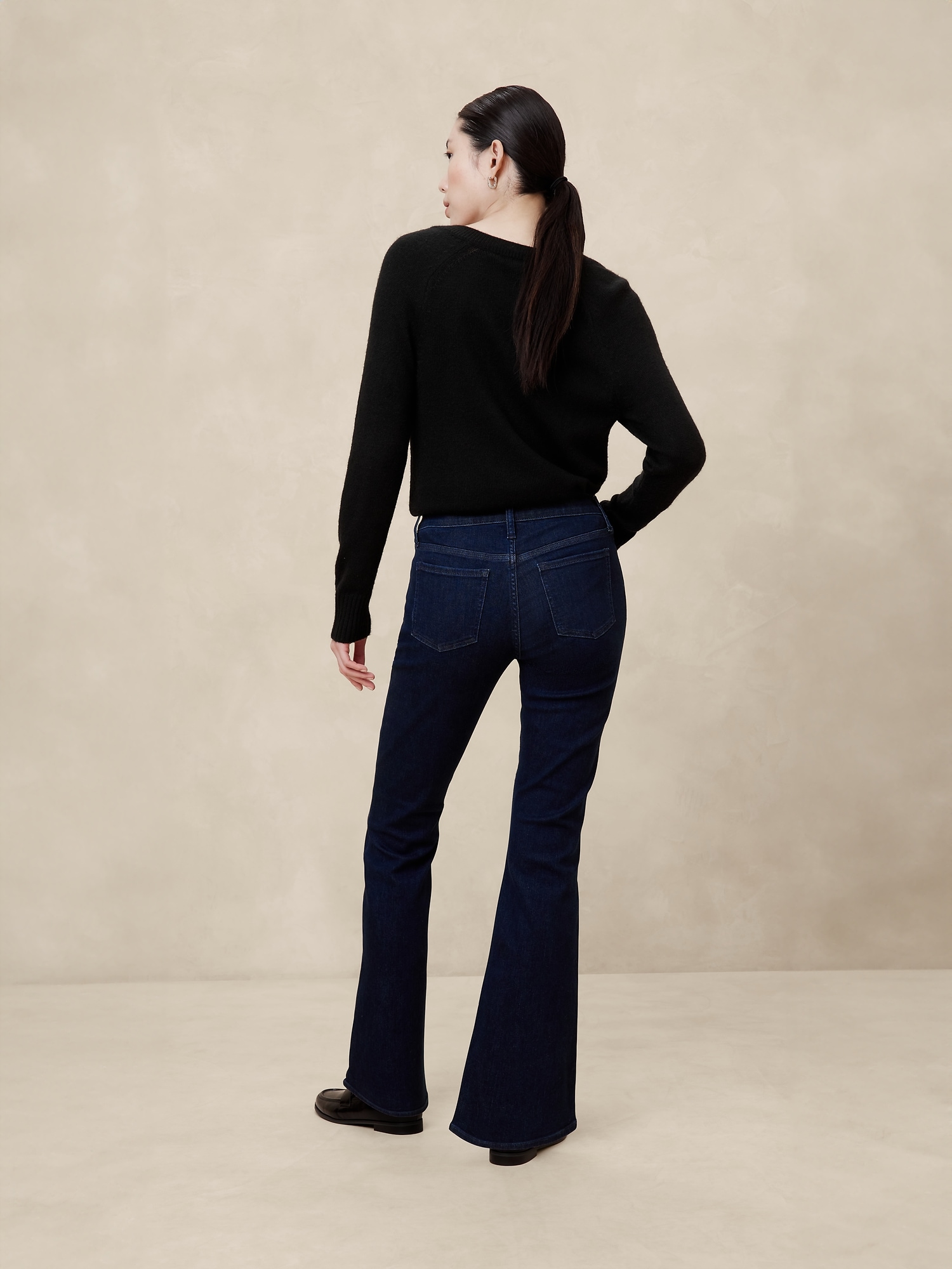 Mid-Rise Bootcut Jean