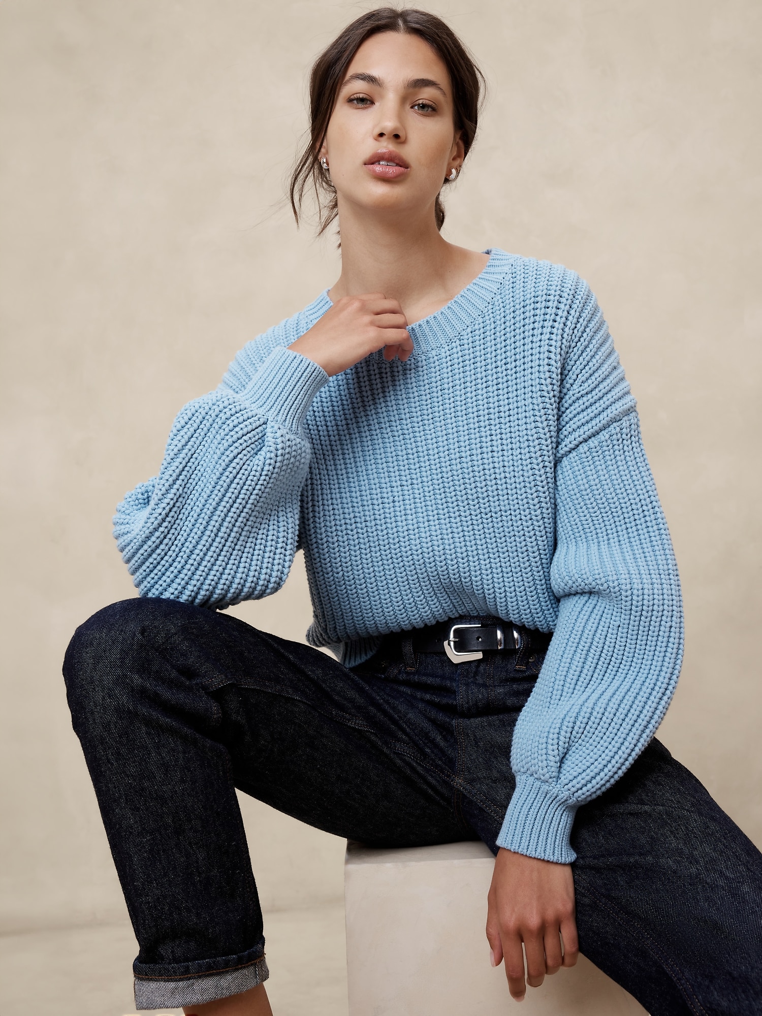 Textured Sweater