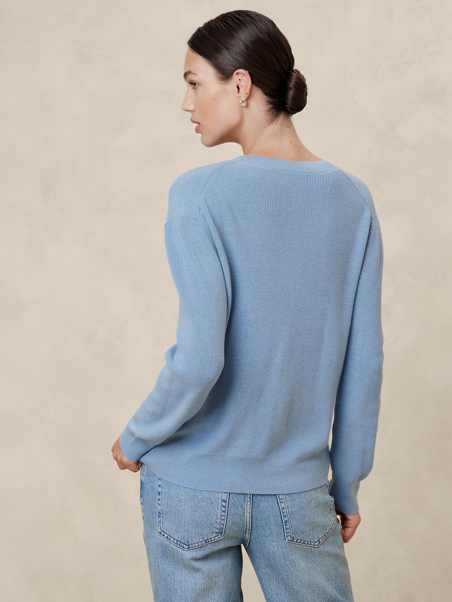 Ribbed Lightweight Sweater