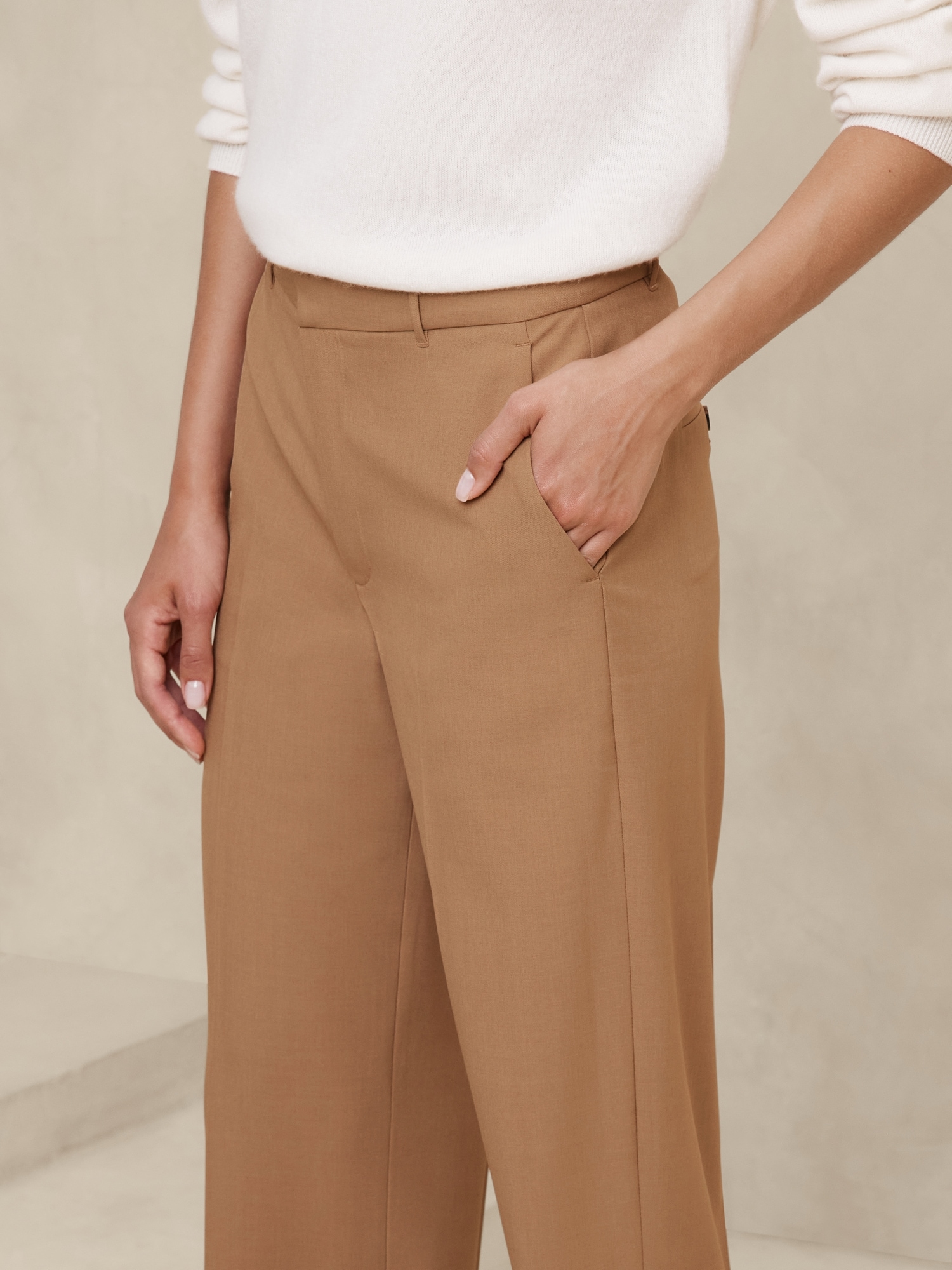 Sculpted Straight Pant