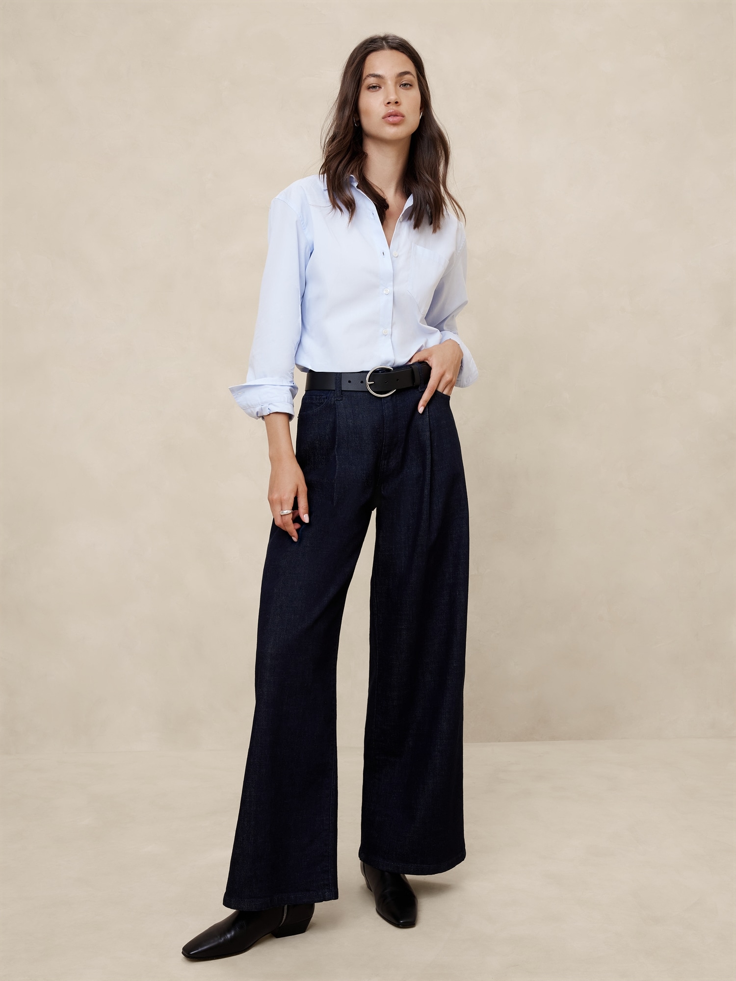 Luxe High-Rise Trouser Jean