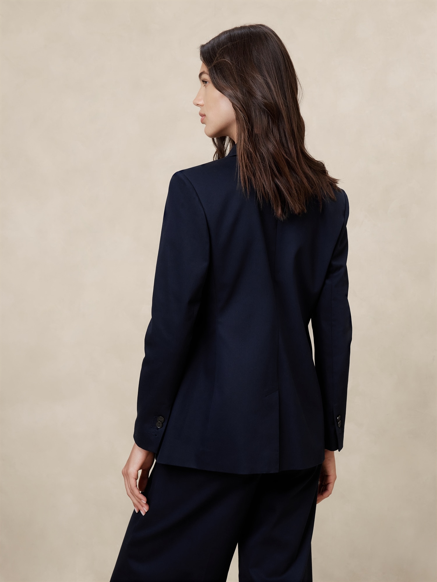 Stretch-Cotton Icon Blazer