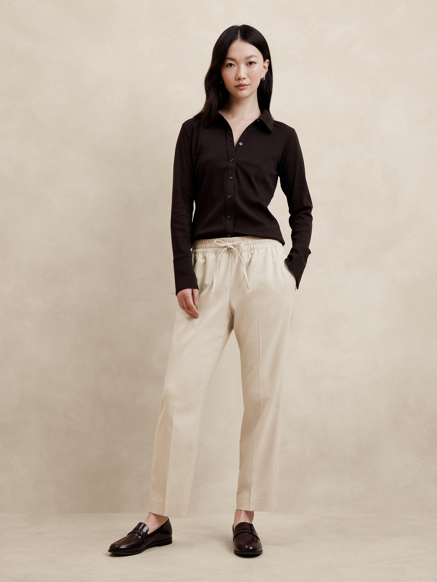 Pull-On Tapered Pant