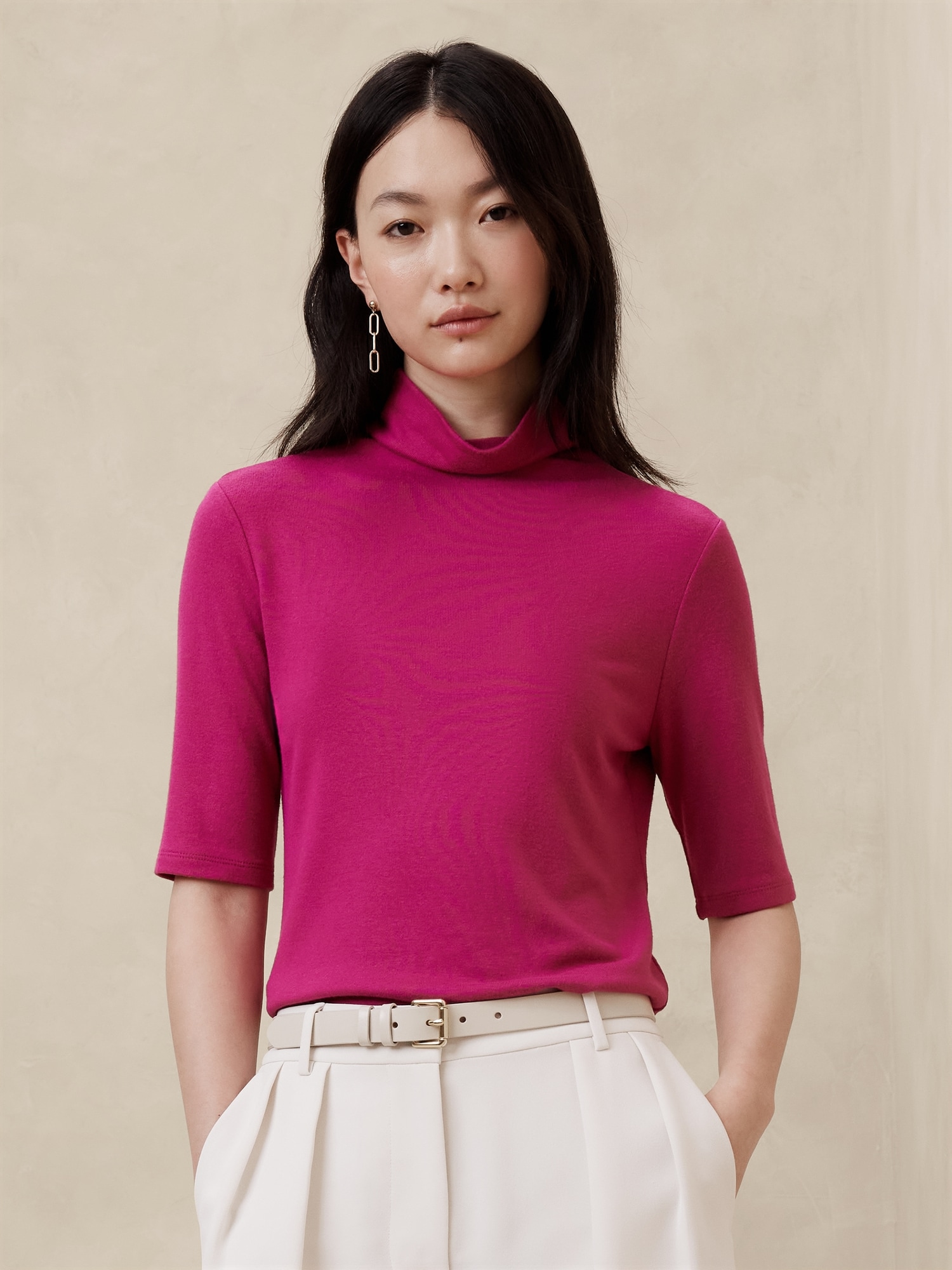 Soft Luxe Turtleneck Top