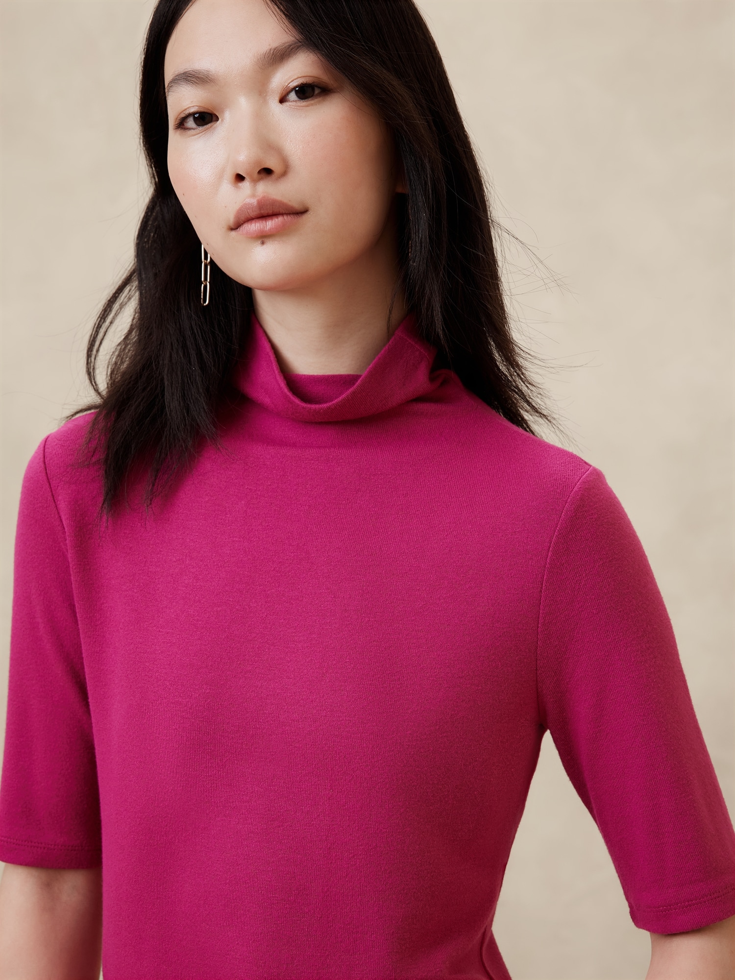 Soft Luxe Turtleneck Top