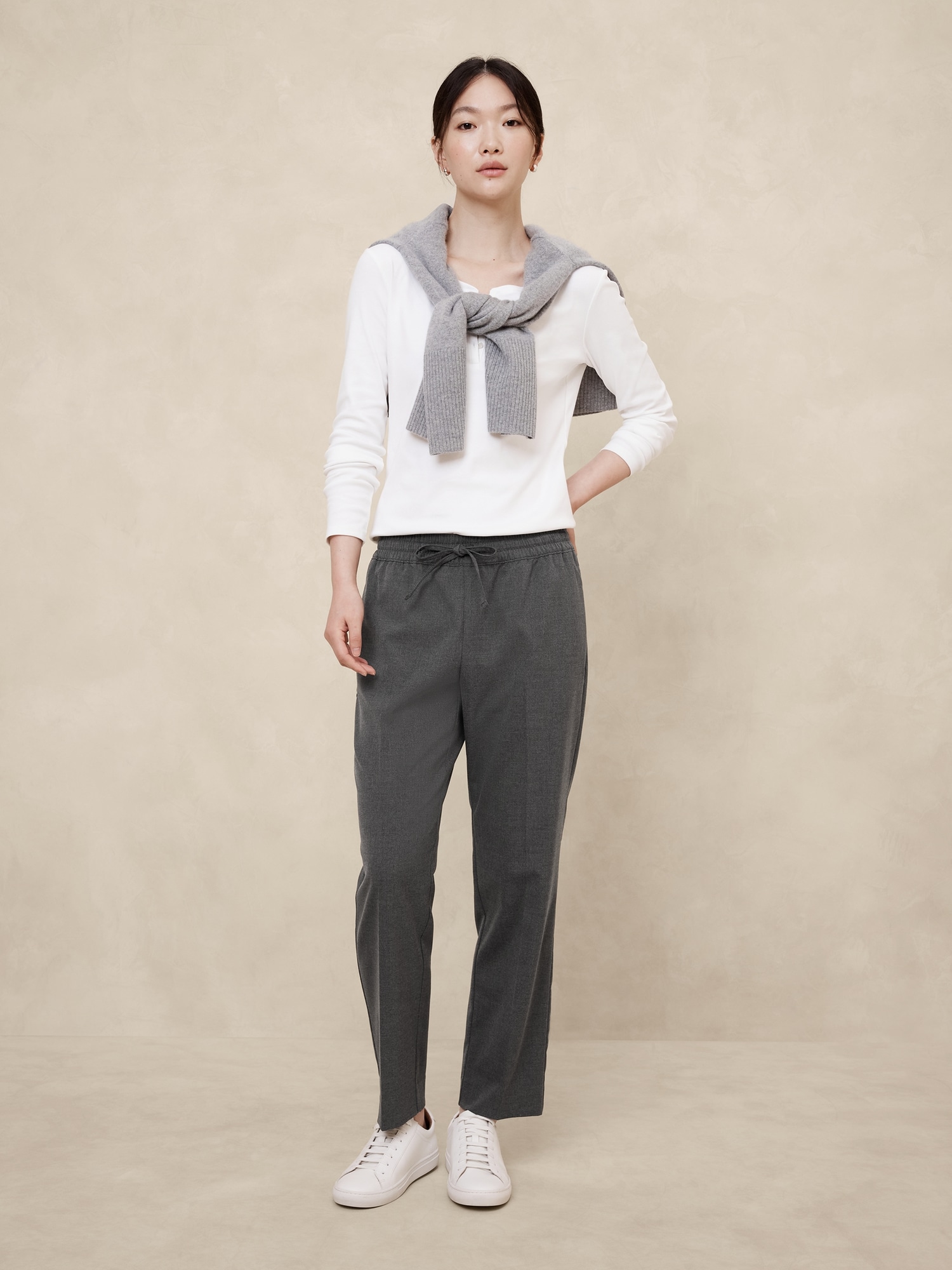 Pull-On Tapered Pant