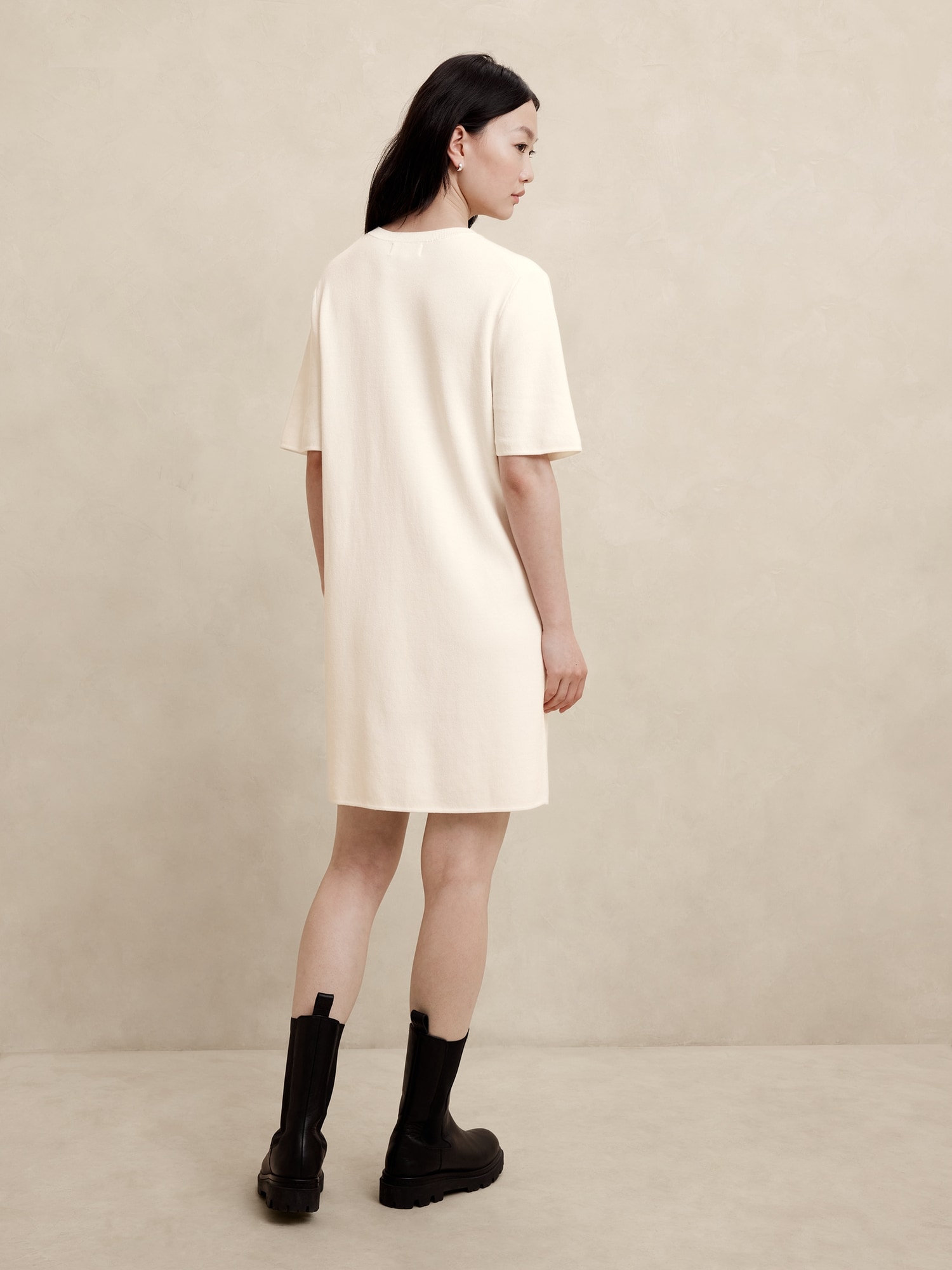 Mini T-Shirt Sweater Dress