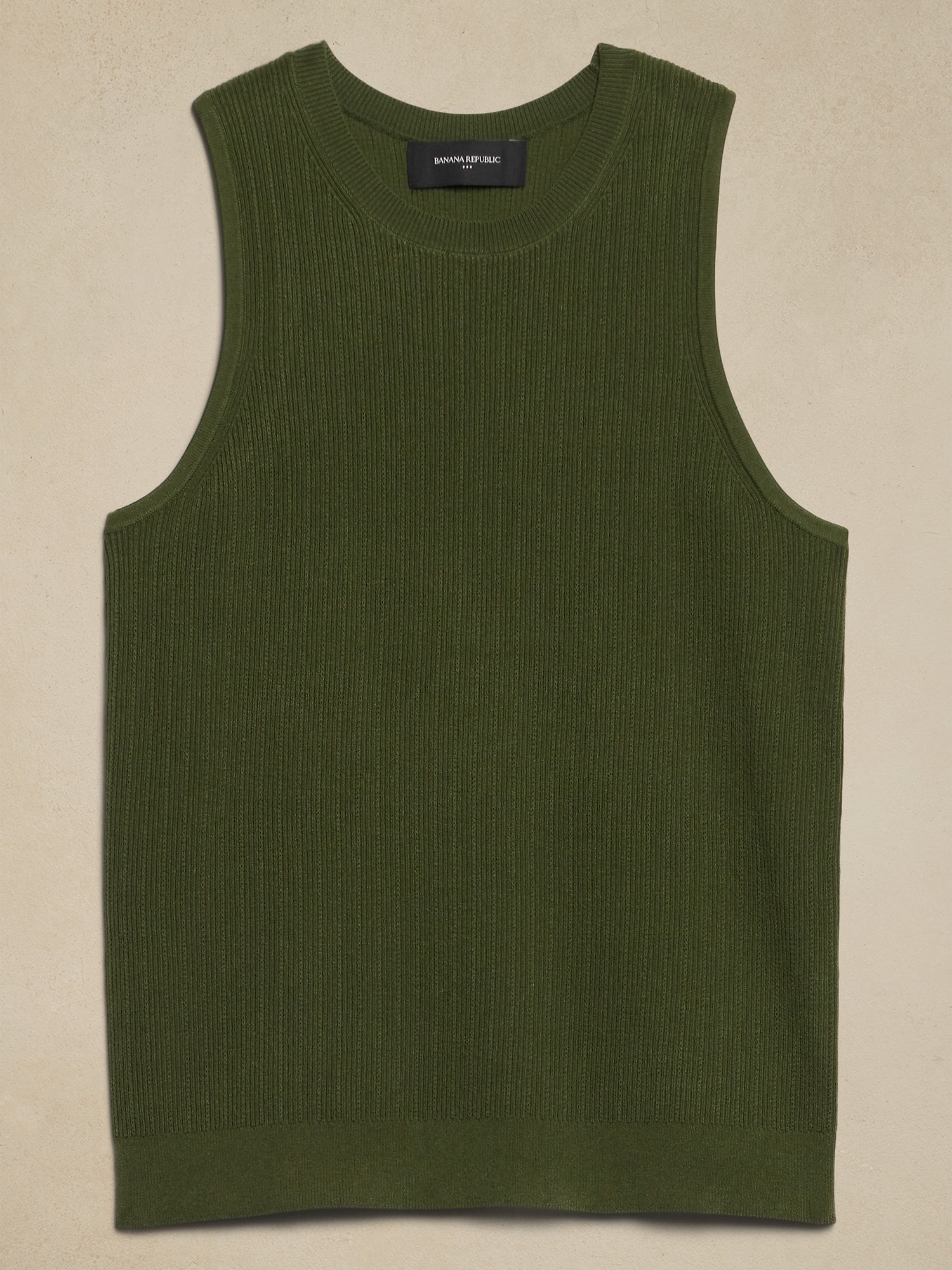 Ribbed Sweater Tank