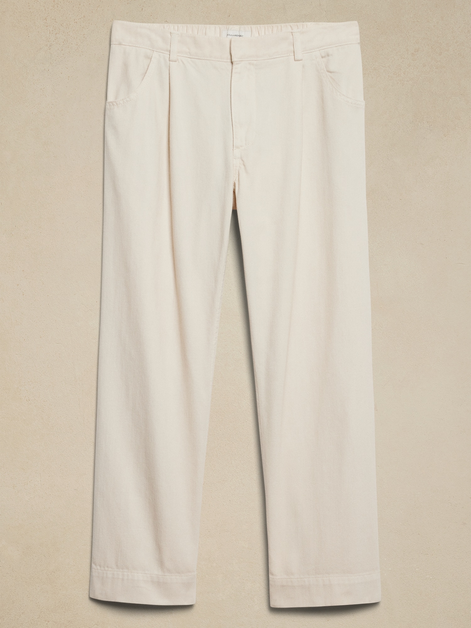 Twill Straight Pull-On Pant