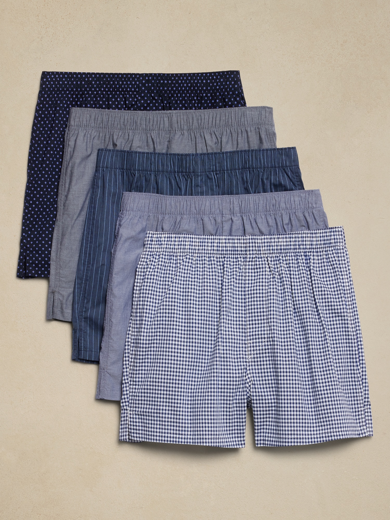 Cotton Boxers (5 Pack)