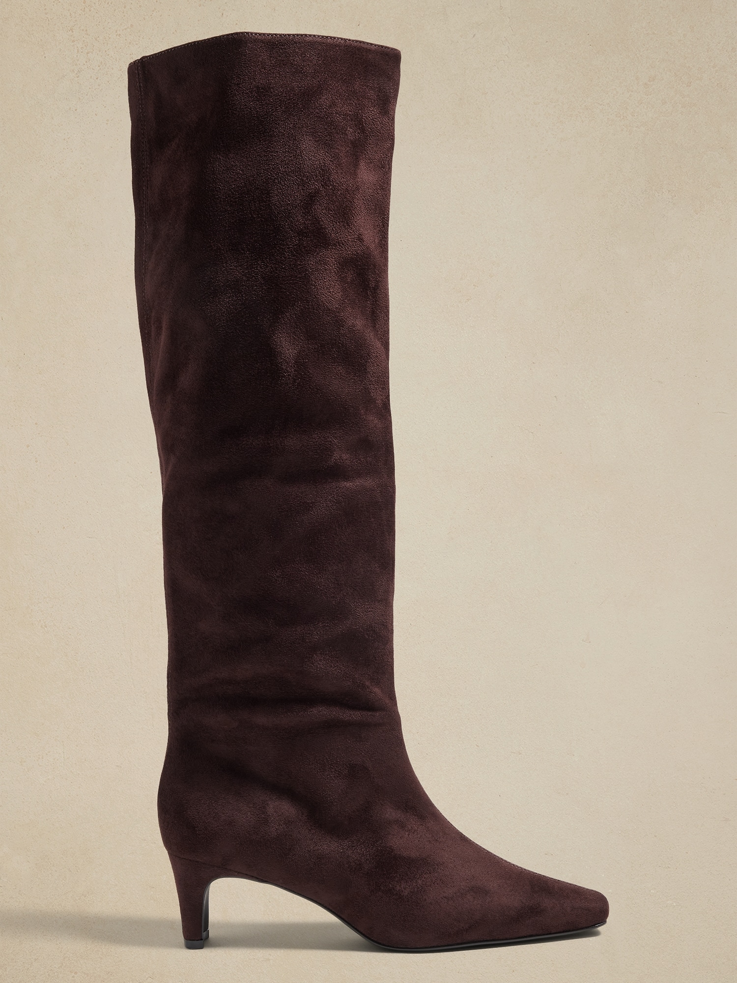 Vegan Tall Slouch Boot