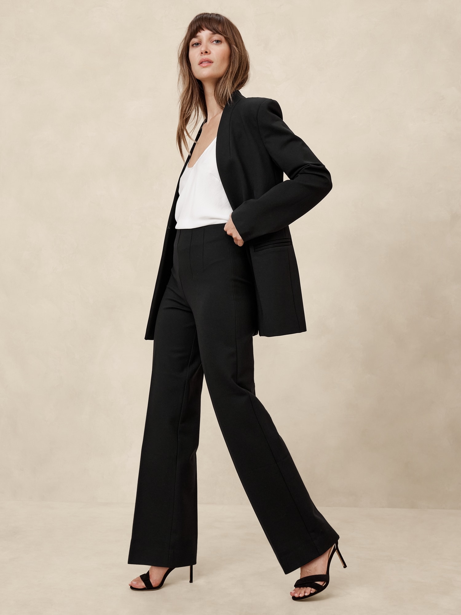 Ponte Straight Pant