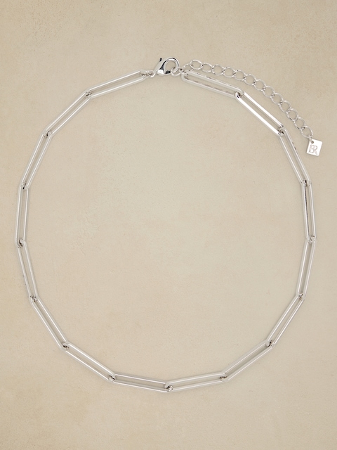 Paperclip Chain Necklace
