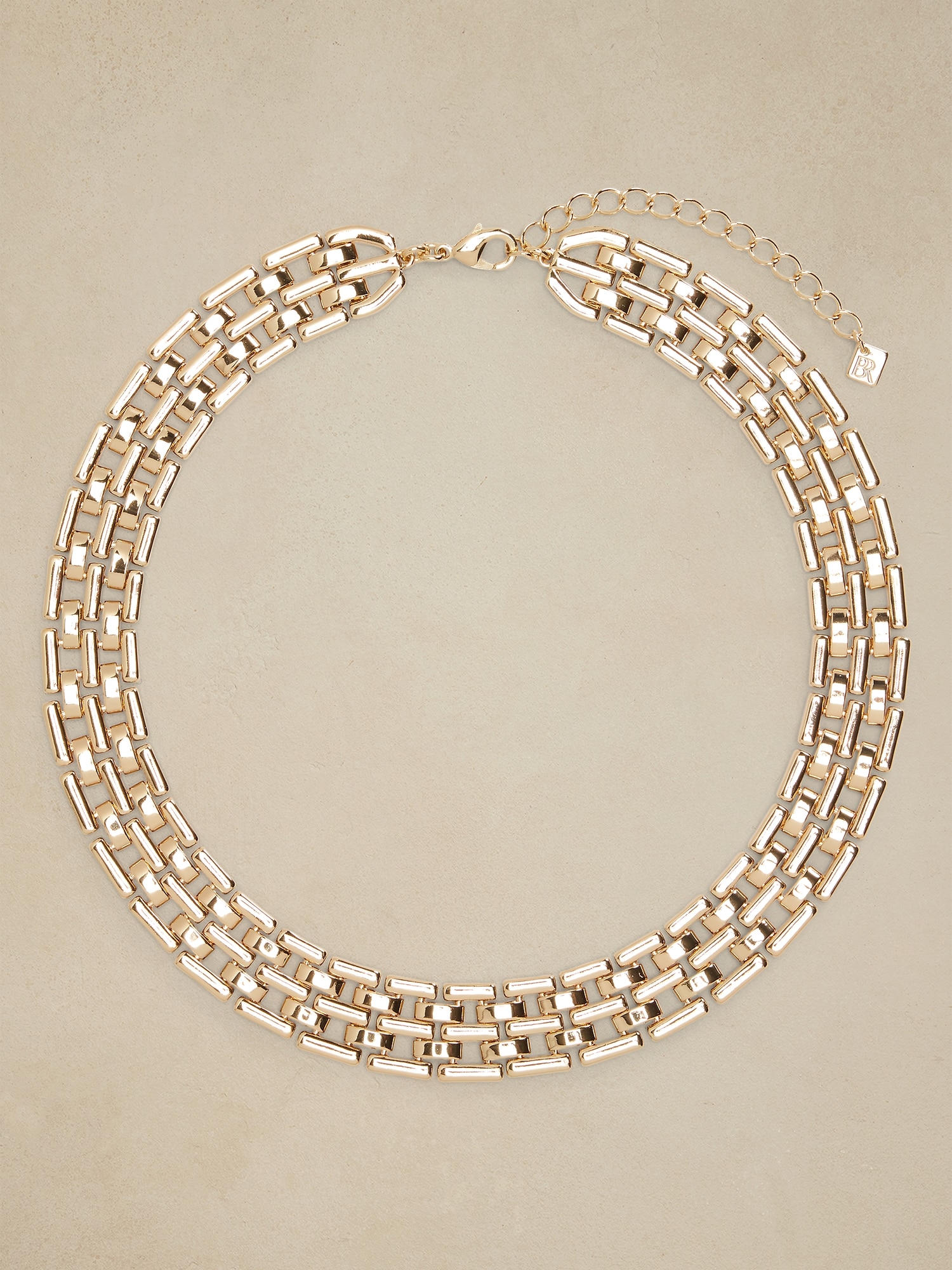 Watch Chain Collar Necklace