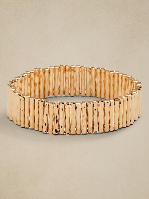 BANANA REPUBLIC FACTORY☆Modern Curved Cuff バングル・Gold Metal Wavy Cuff Bracelet | Banana Republic Factory