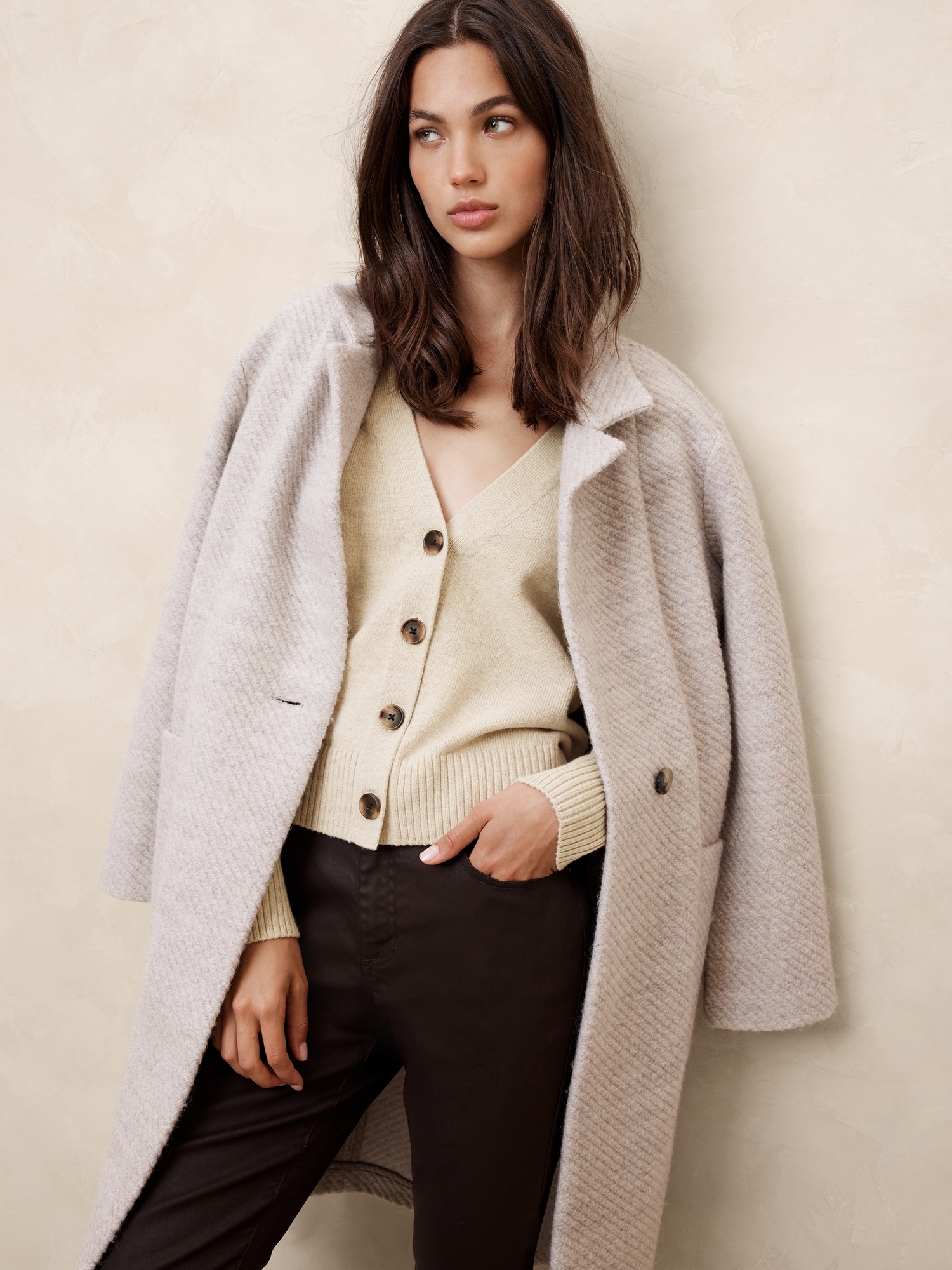 Perfectly Soft Cardigan - Beige