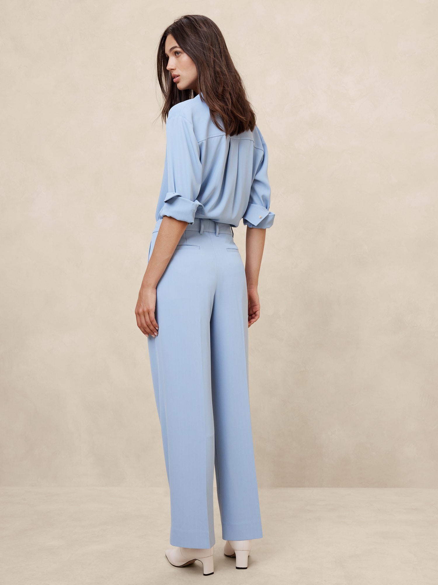 Silky Relaxed Trouser