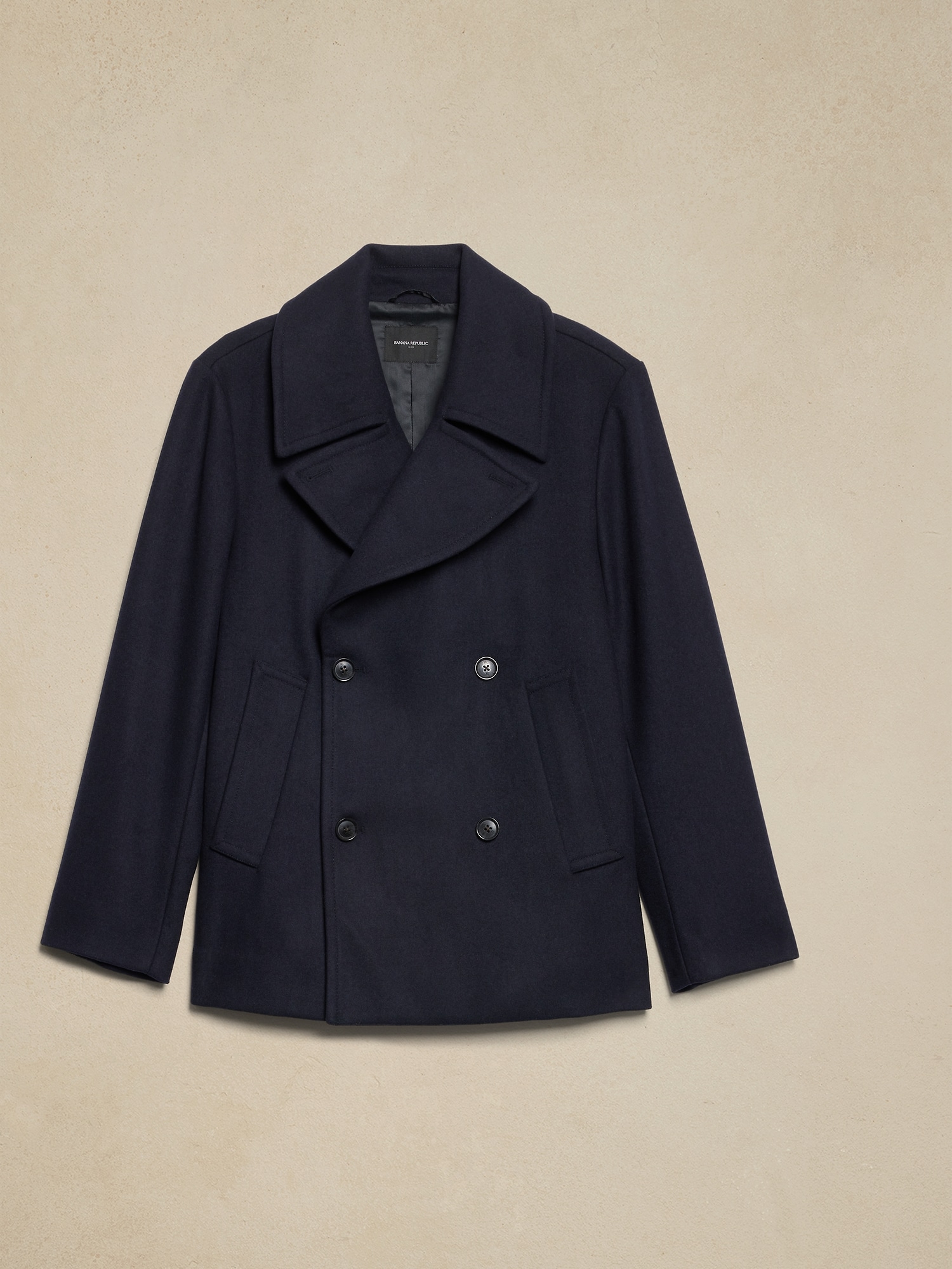 Wool-Blend Peacoat