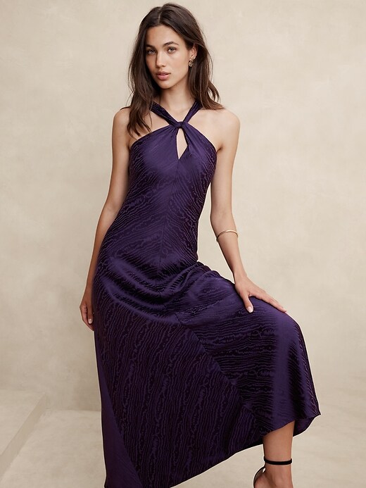 chinese dress ladies Twist Front Maxi Dress in Paradise Floral main image 0