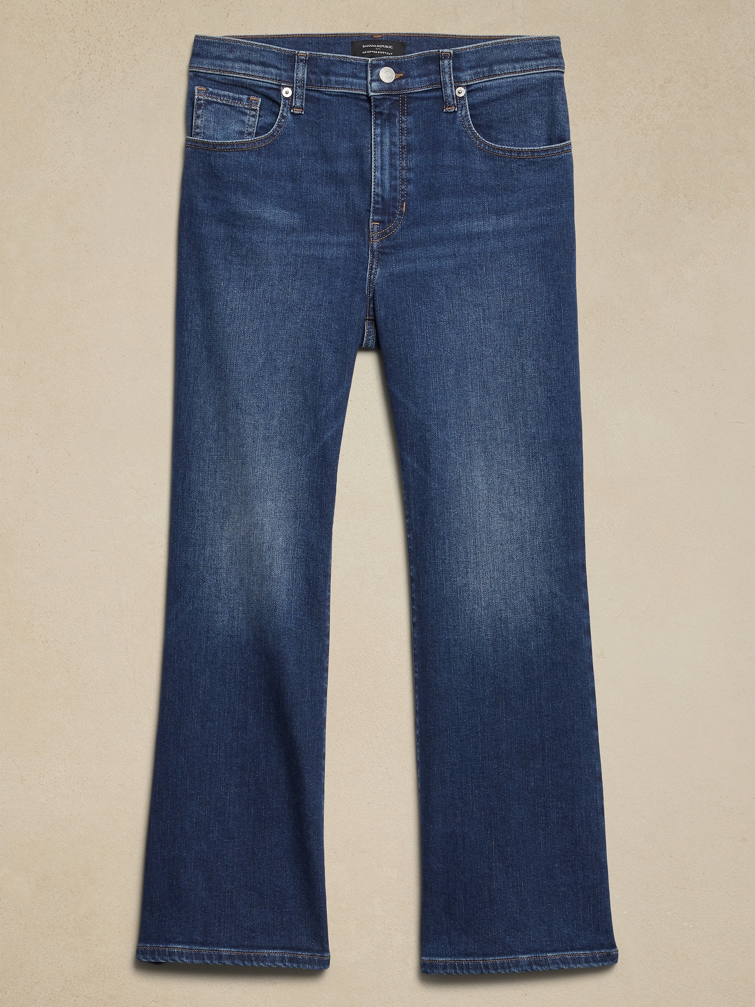 High-Rise Bootcut Cropped Jean