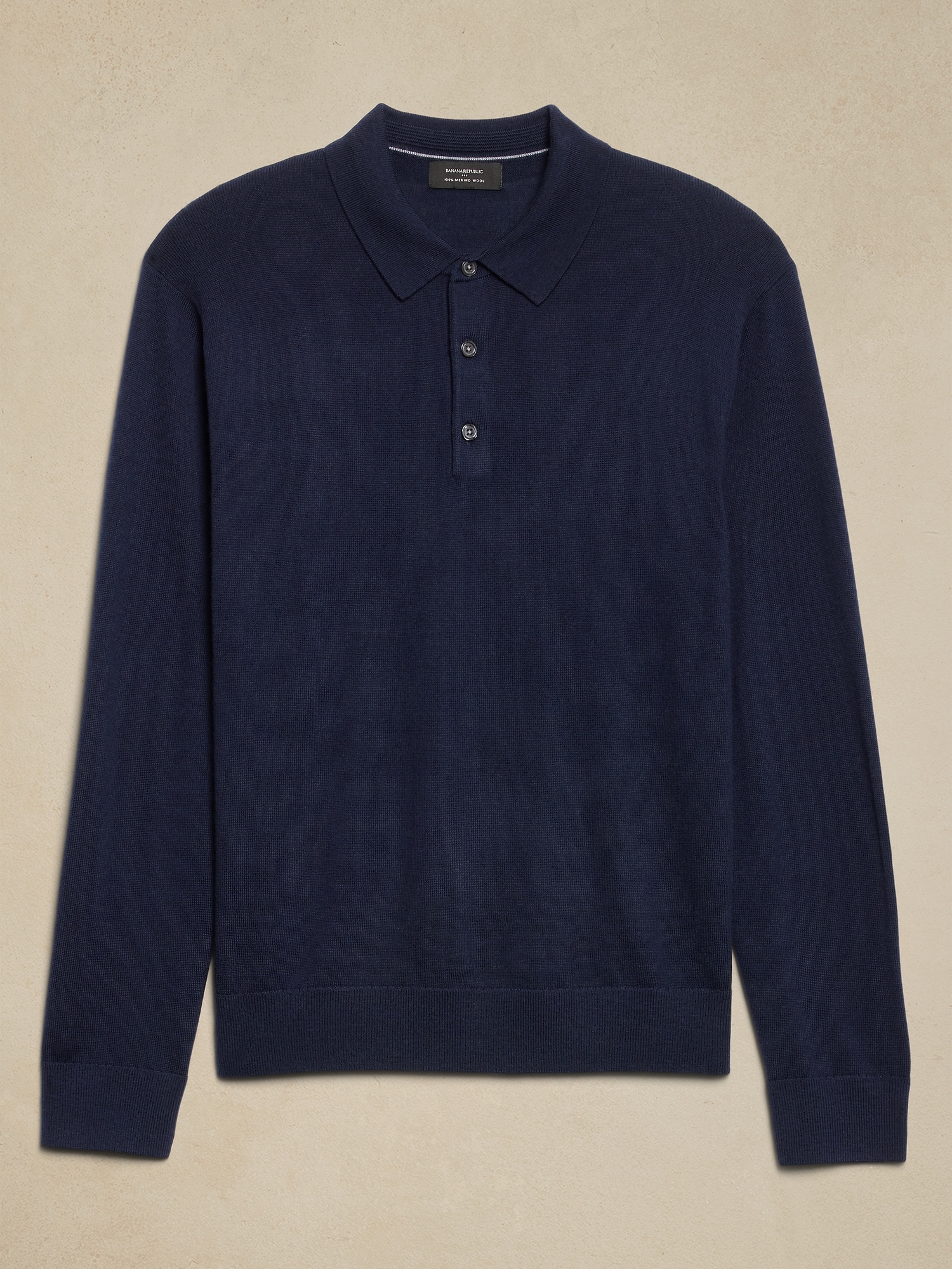 Merino Polo Sweater Banana Republic Factory