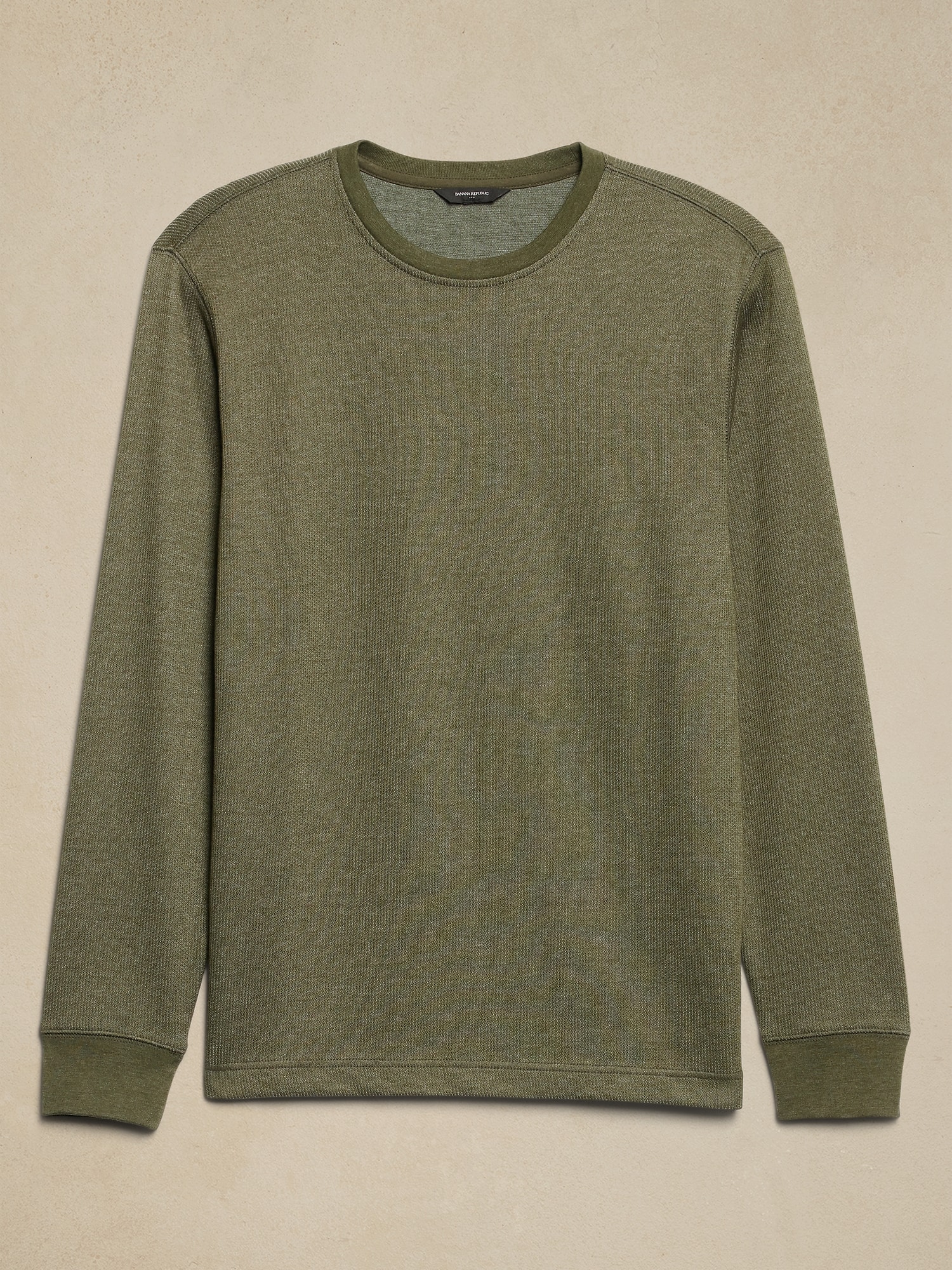 Waffle Knit Thermal Shirt