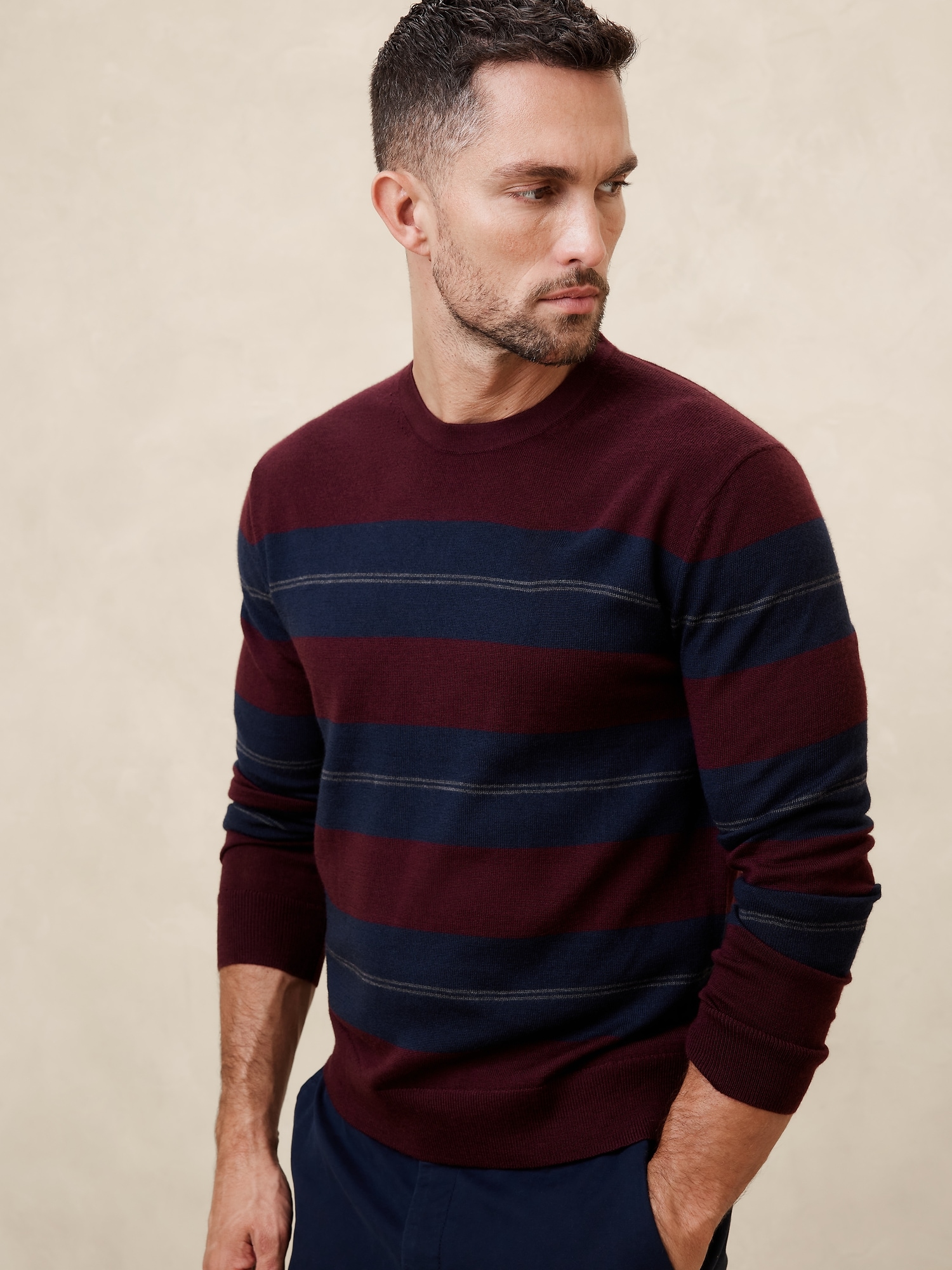 Merino Wool Sweater - Multi