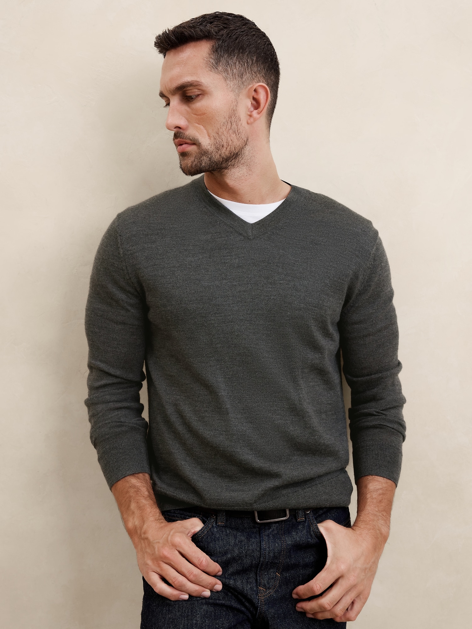 Merino V-Neck Sweater