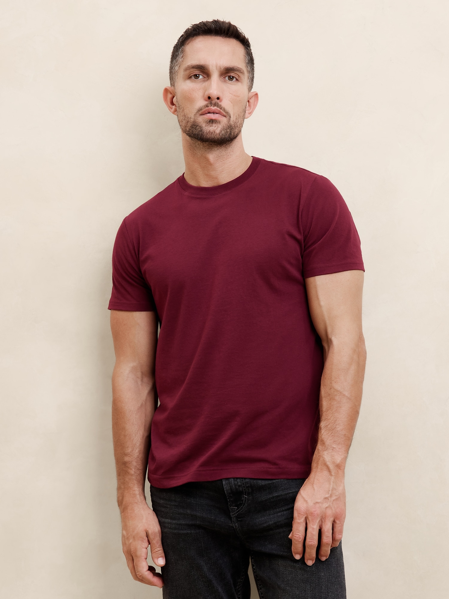 Premium Wash T-Shirt - Red