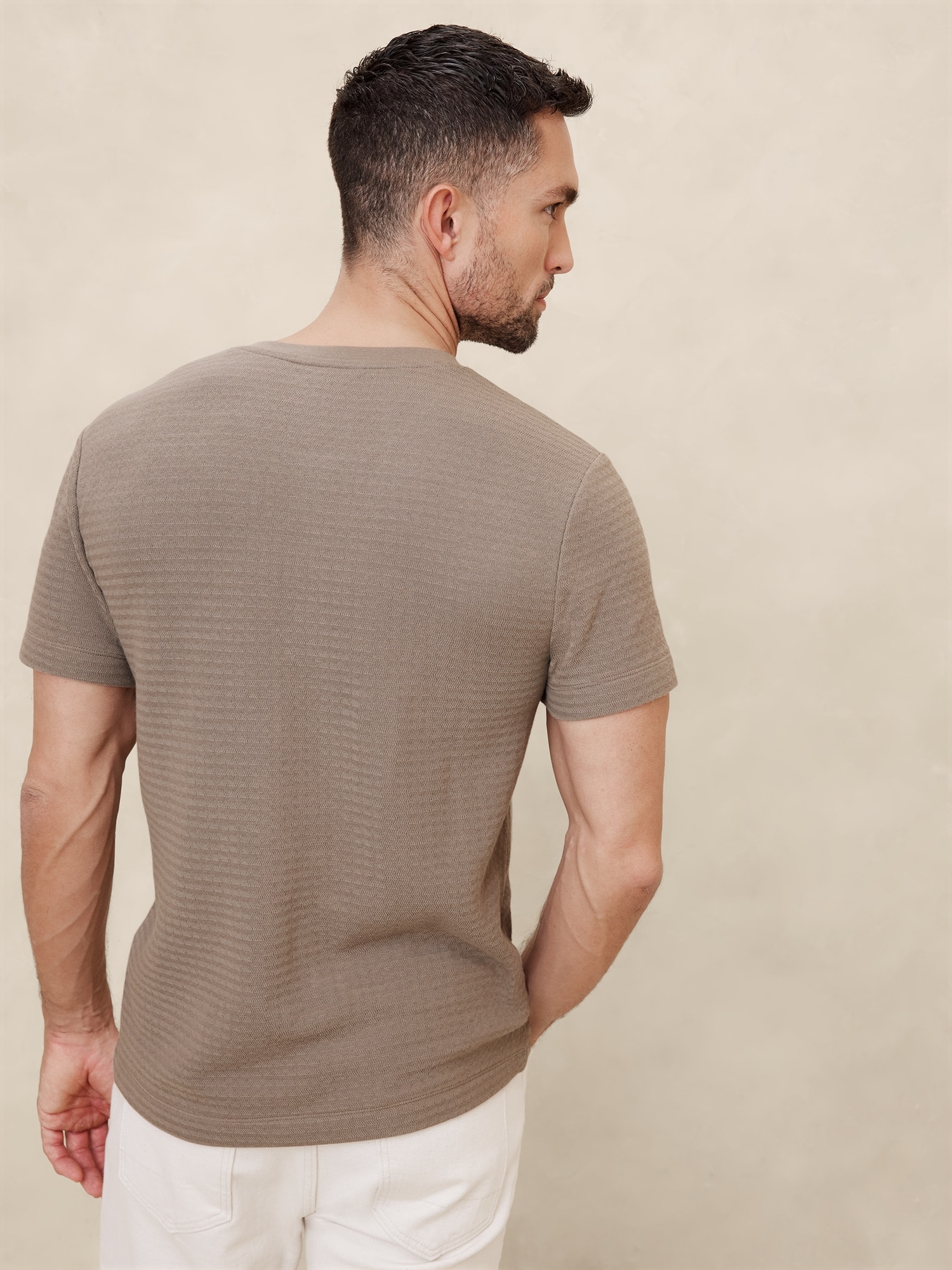 Herringbone Henley