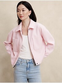 STUDIOUS - 【Fano Studios】short Knit jacket Fano Studios