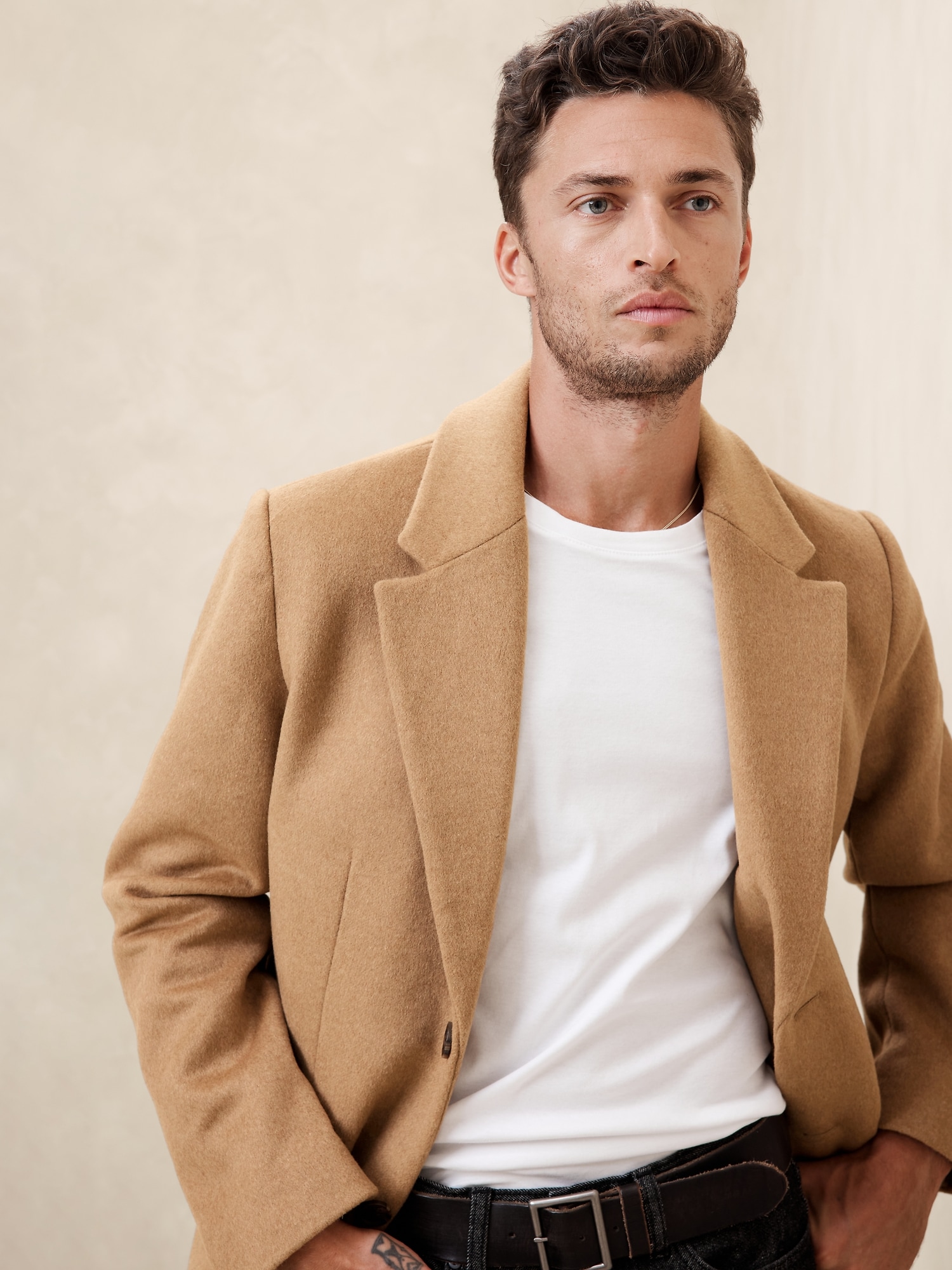 Wool-Blend Topcoat