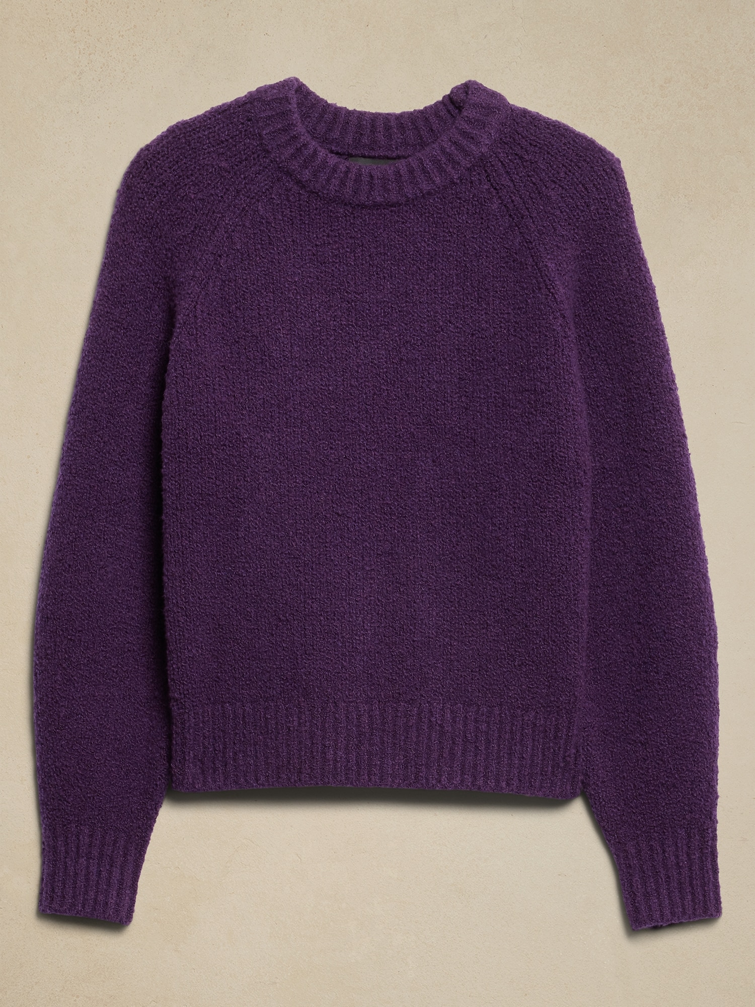 Boucle Pullover Sweater