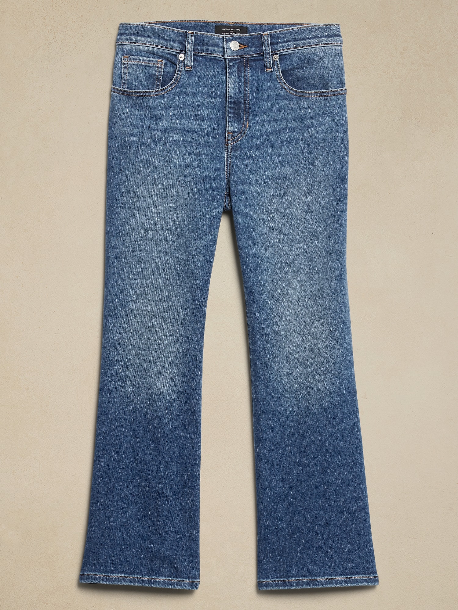 High-Rise Bootcut Cropped Jean