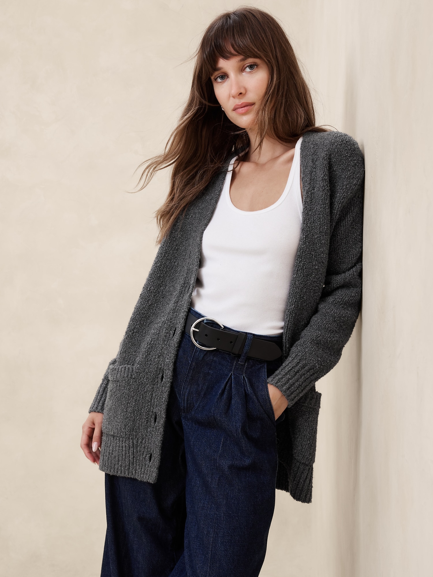 Boucle Cardigan