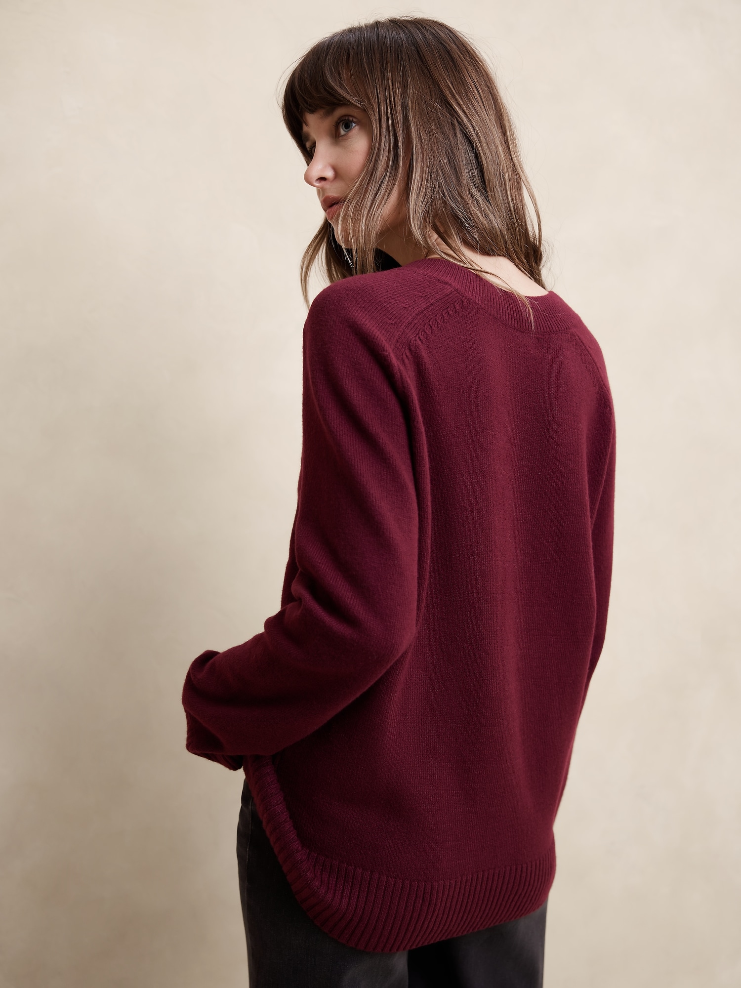 Perfectly Soft Vee-Neck Sweater