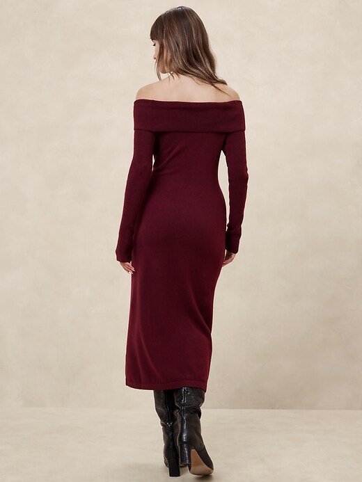 banana republic off the shoulder sweater dress Colleta Off-Shoulder Sweater Dress